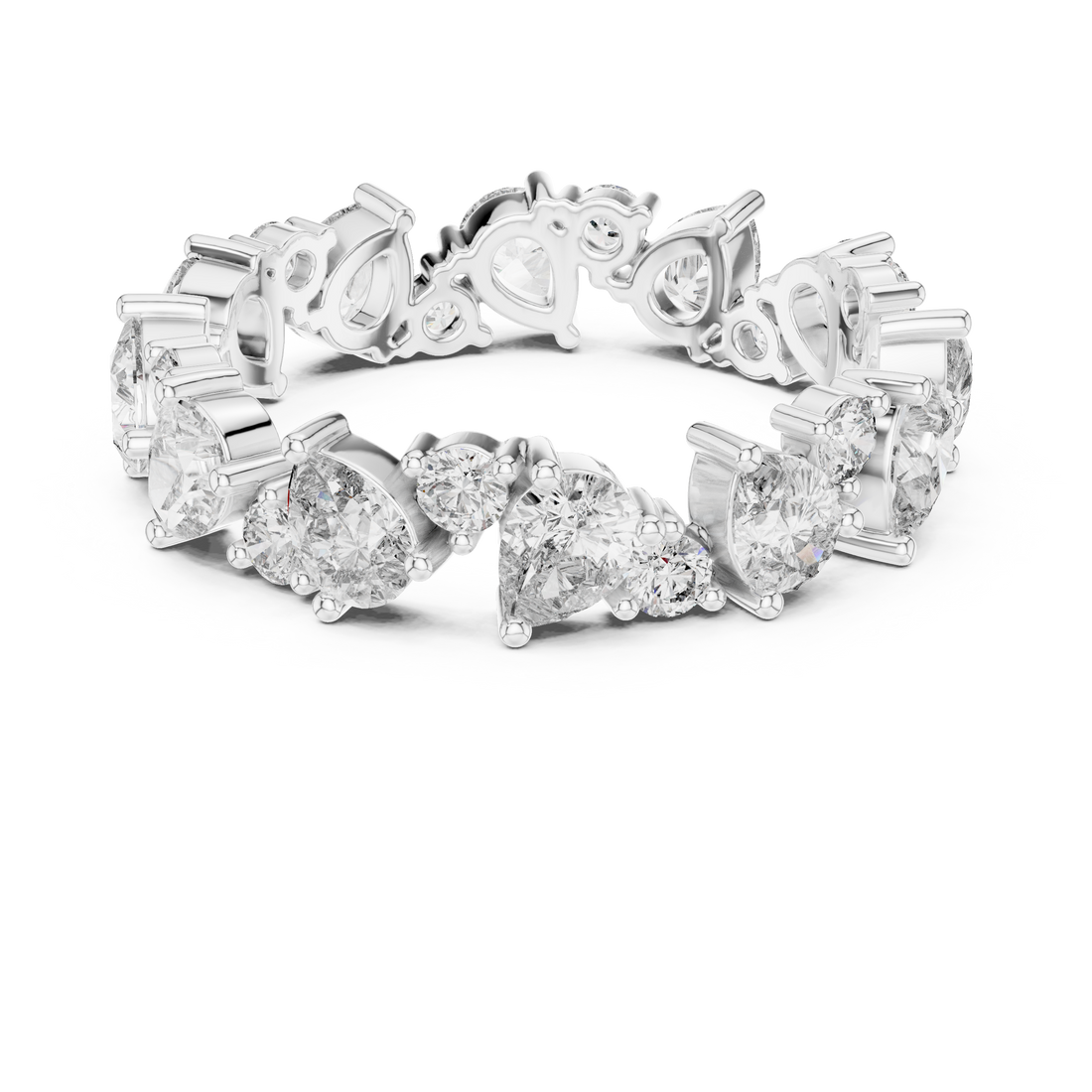 Cuff bracelet with engraved design.