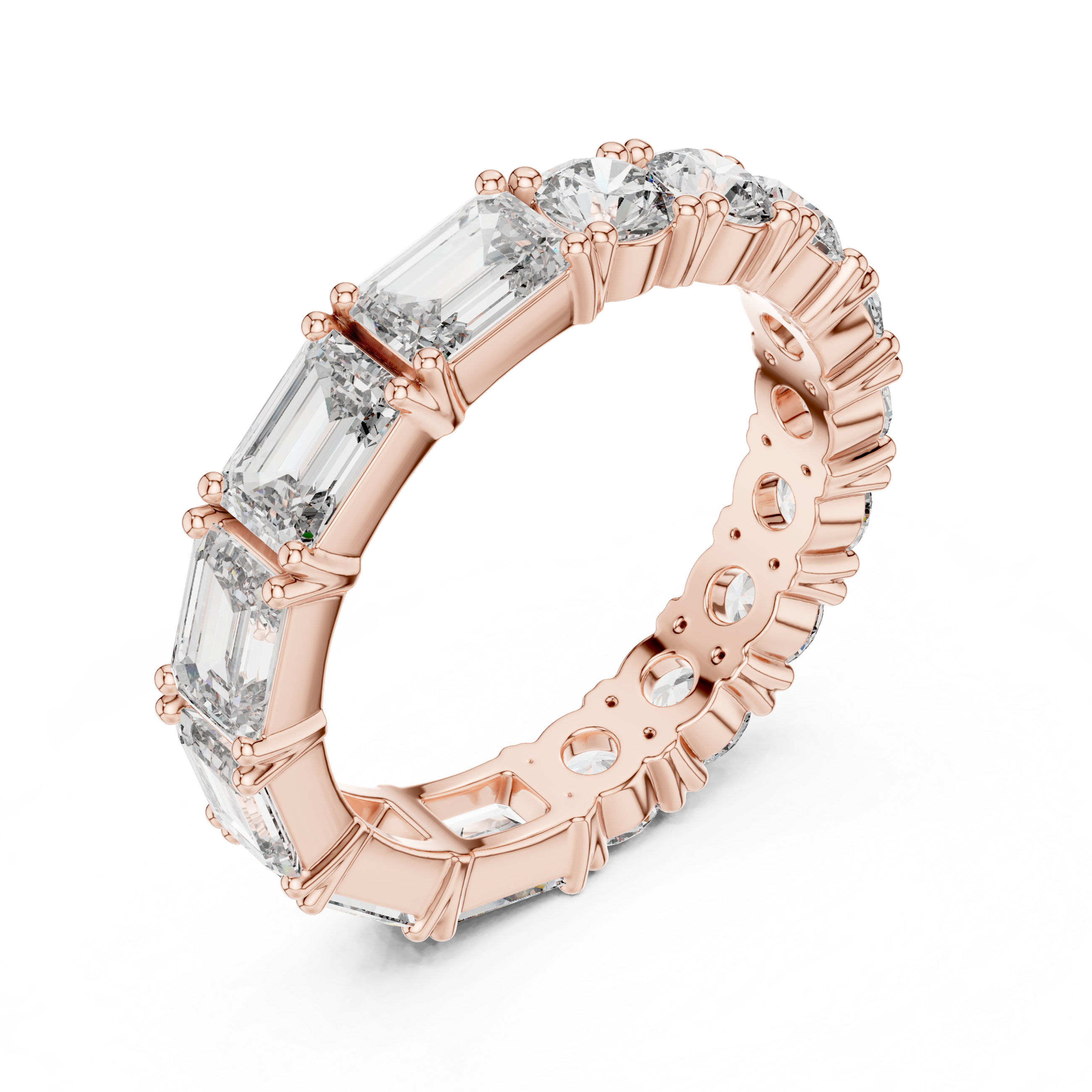 Diamond bridal set with luxury design.