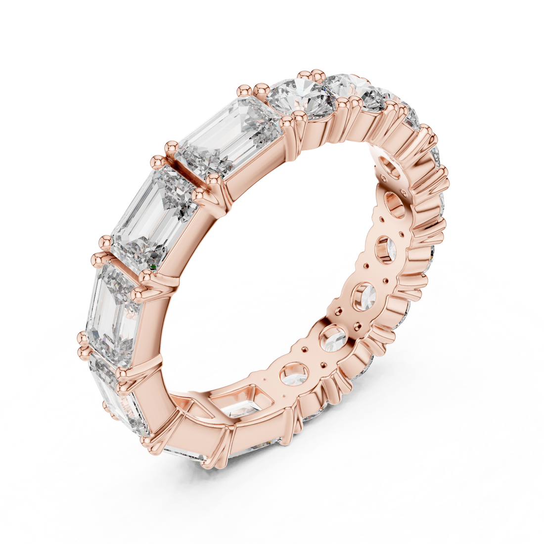 Diamond bridal set with luxury design.