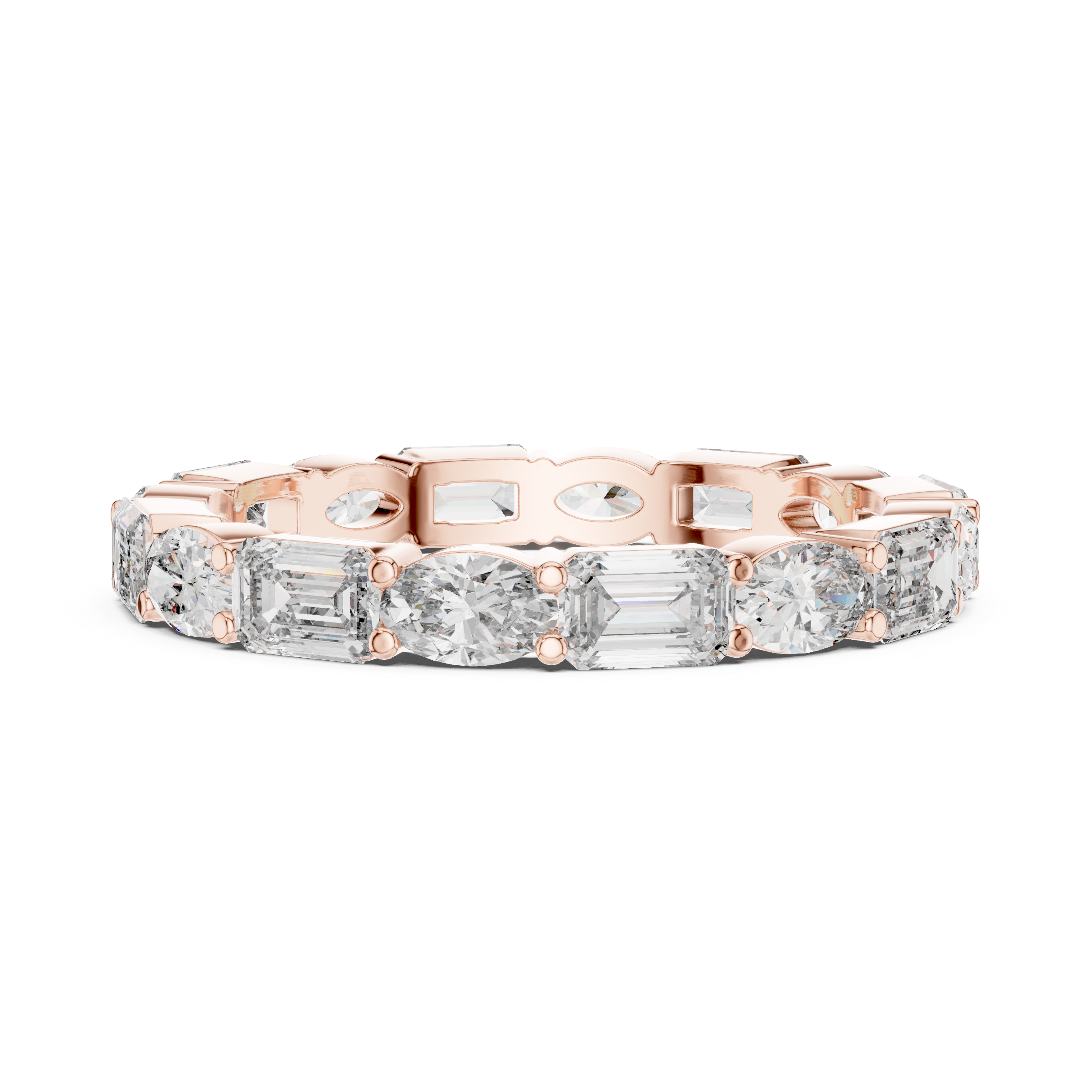 Gold bangle with smooth polished finish.