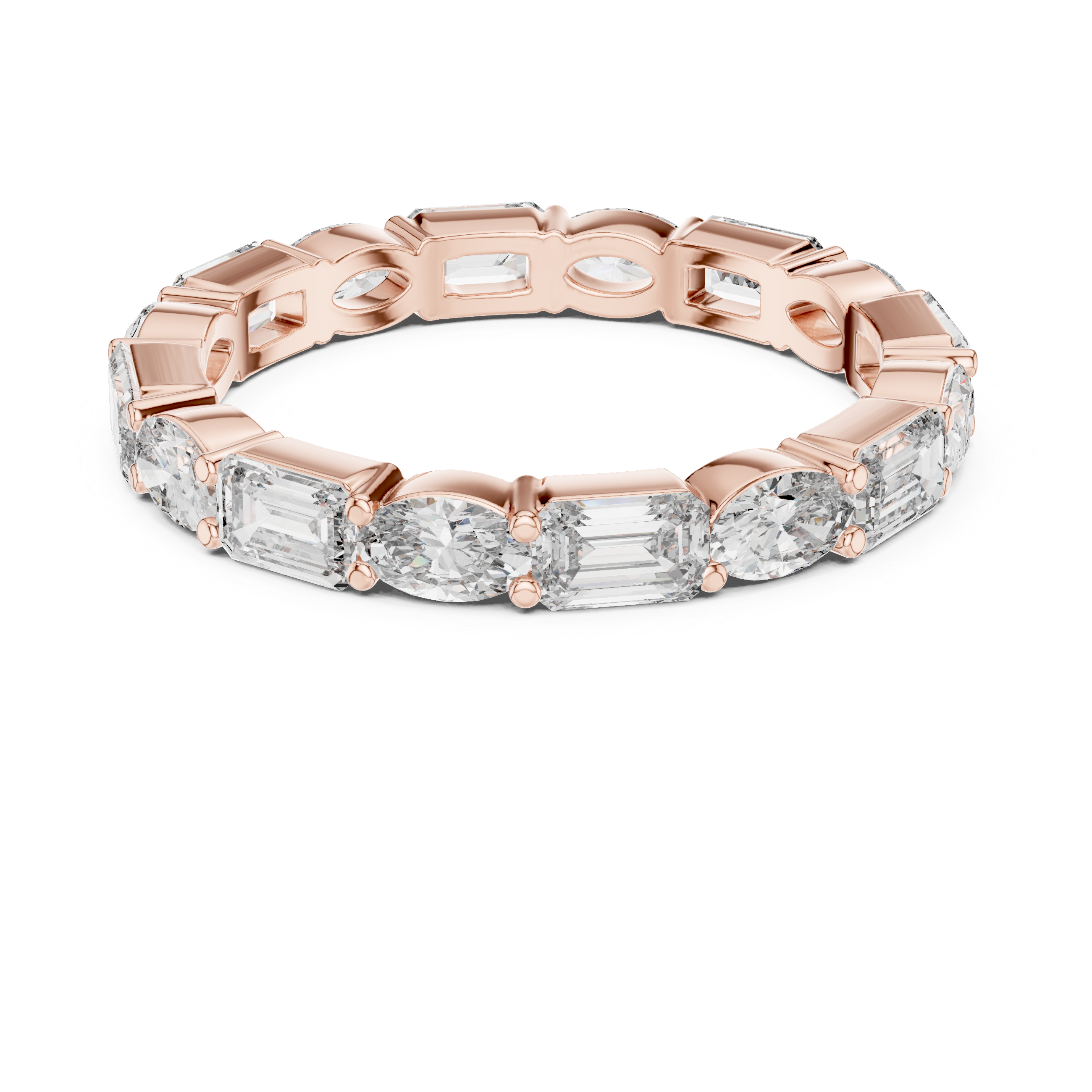 Slim stackable bangle bracelet.