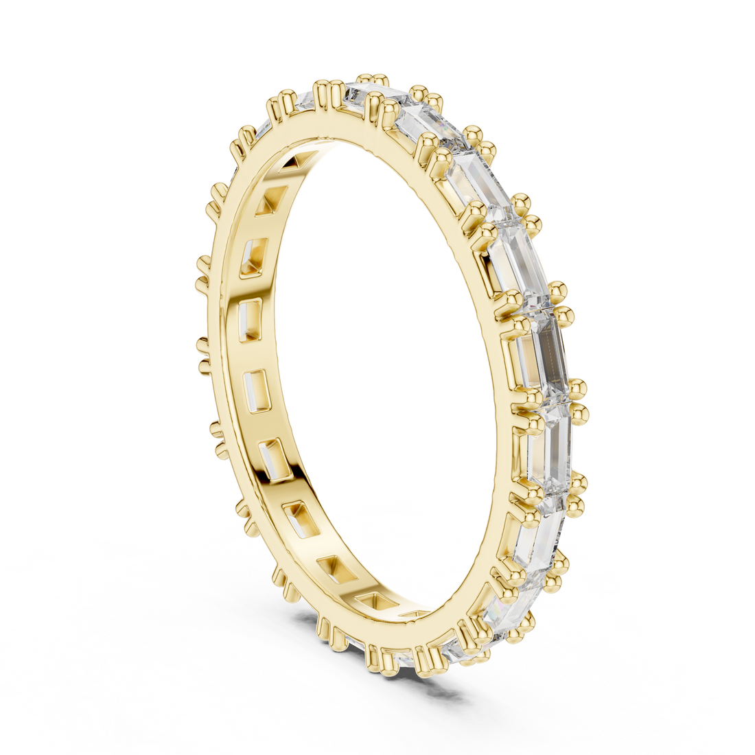 Decorative toe ring with engraved detail.