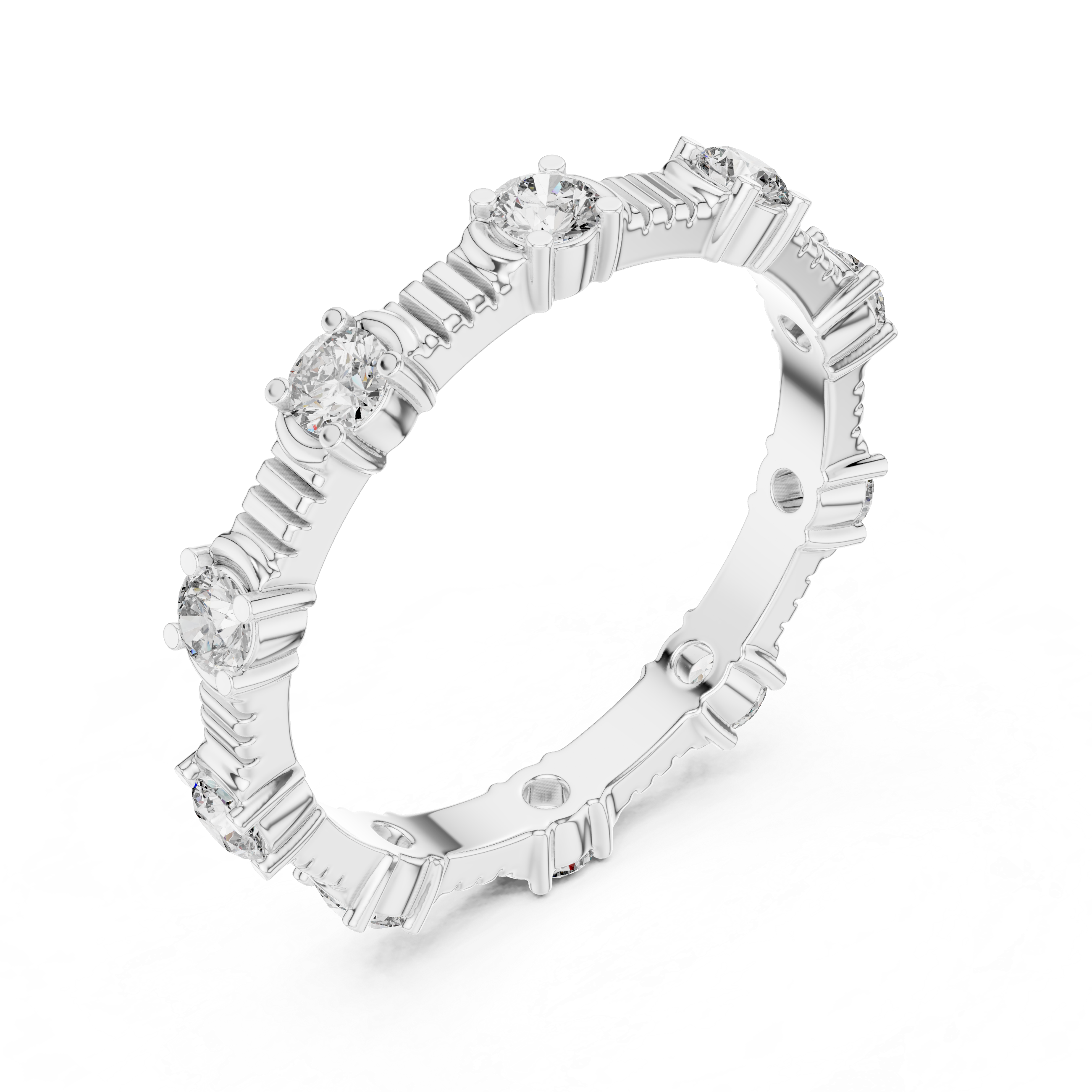 Bridal choker necklace with heavy detailing.