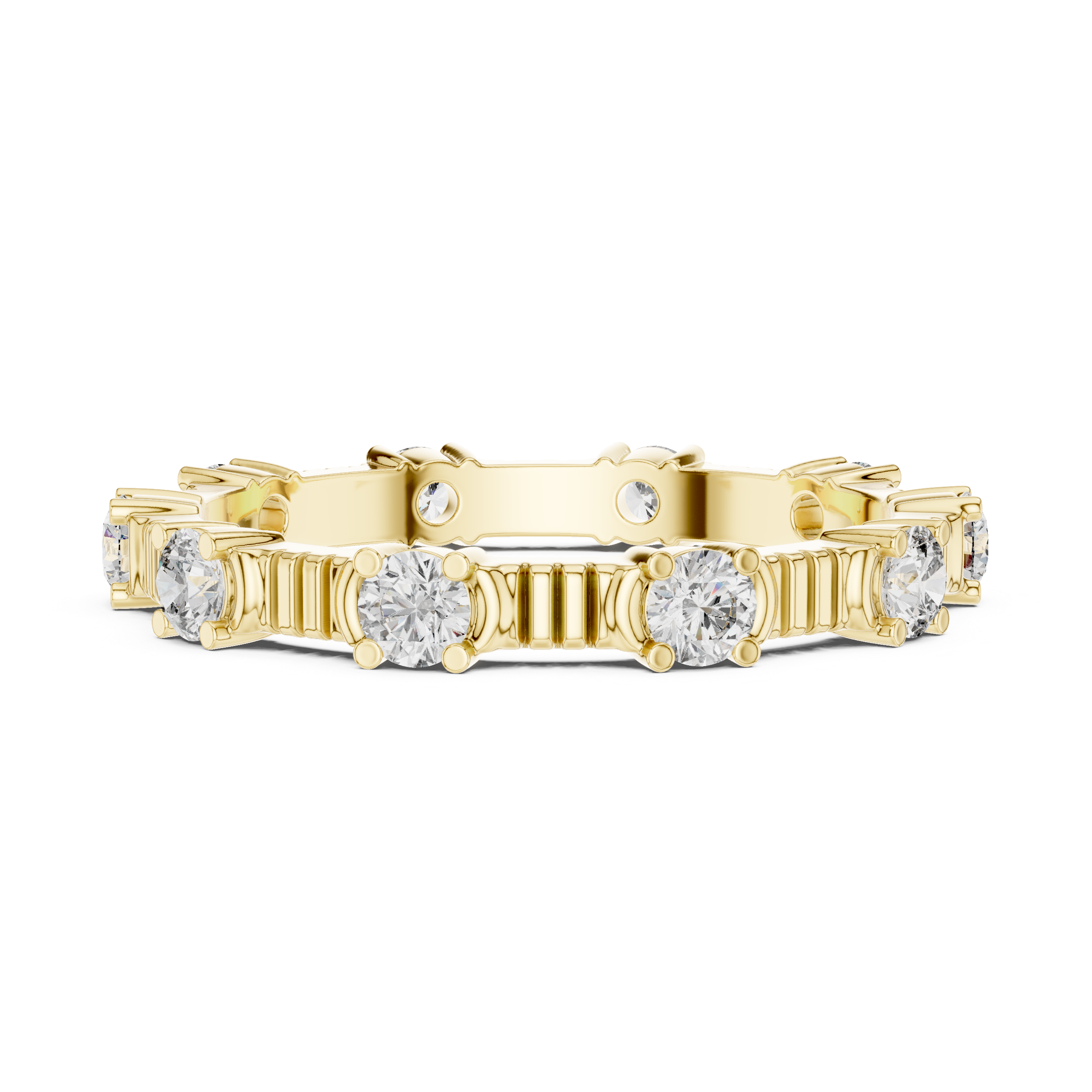 Statement bridal necklace with bold centerpiece.