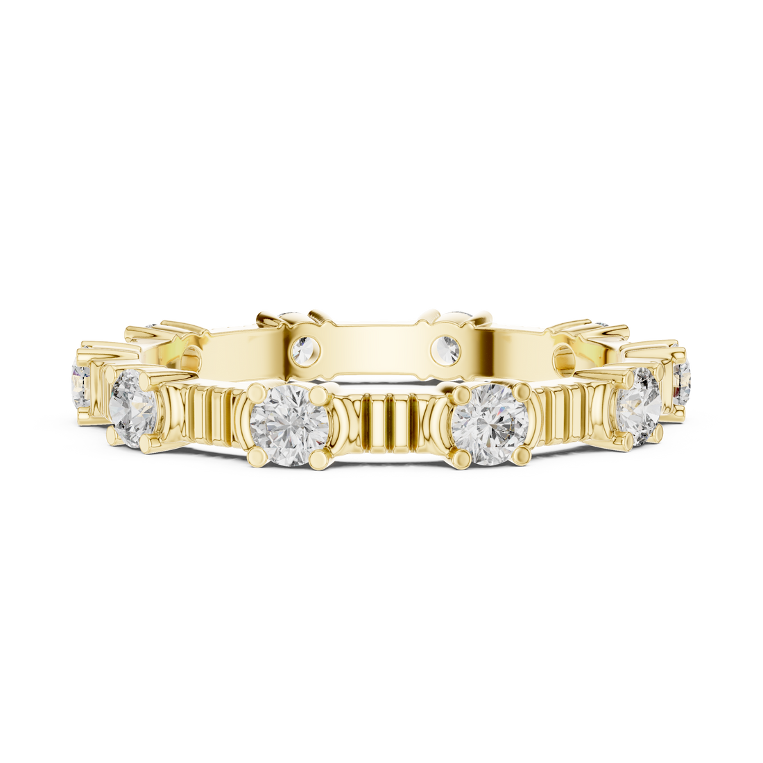 Statement bridal necklace with bold centerpiece.