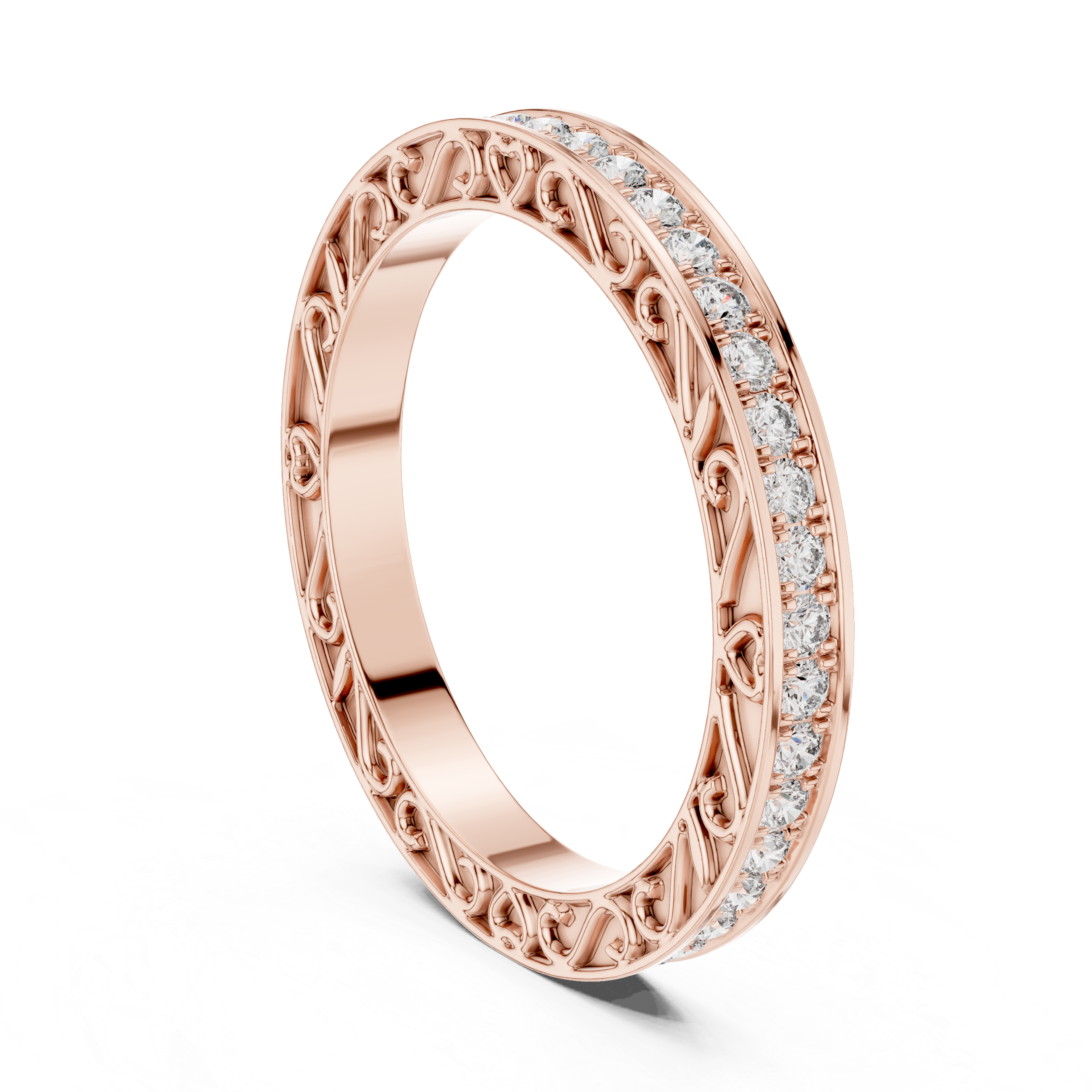 Plain silver toe ring with smooth band.
