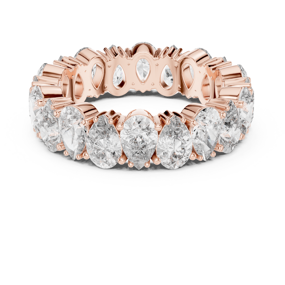Link bracelet with rectangular segments.