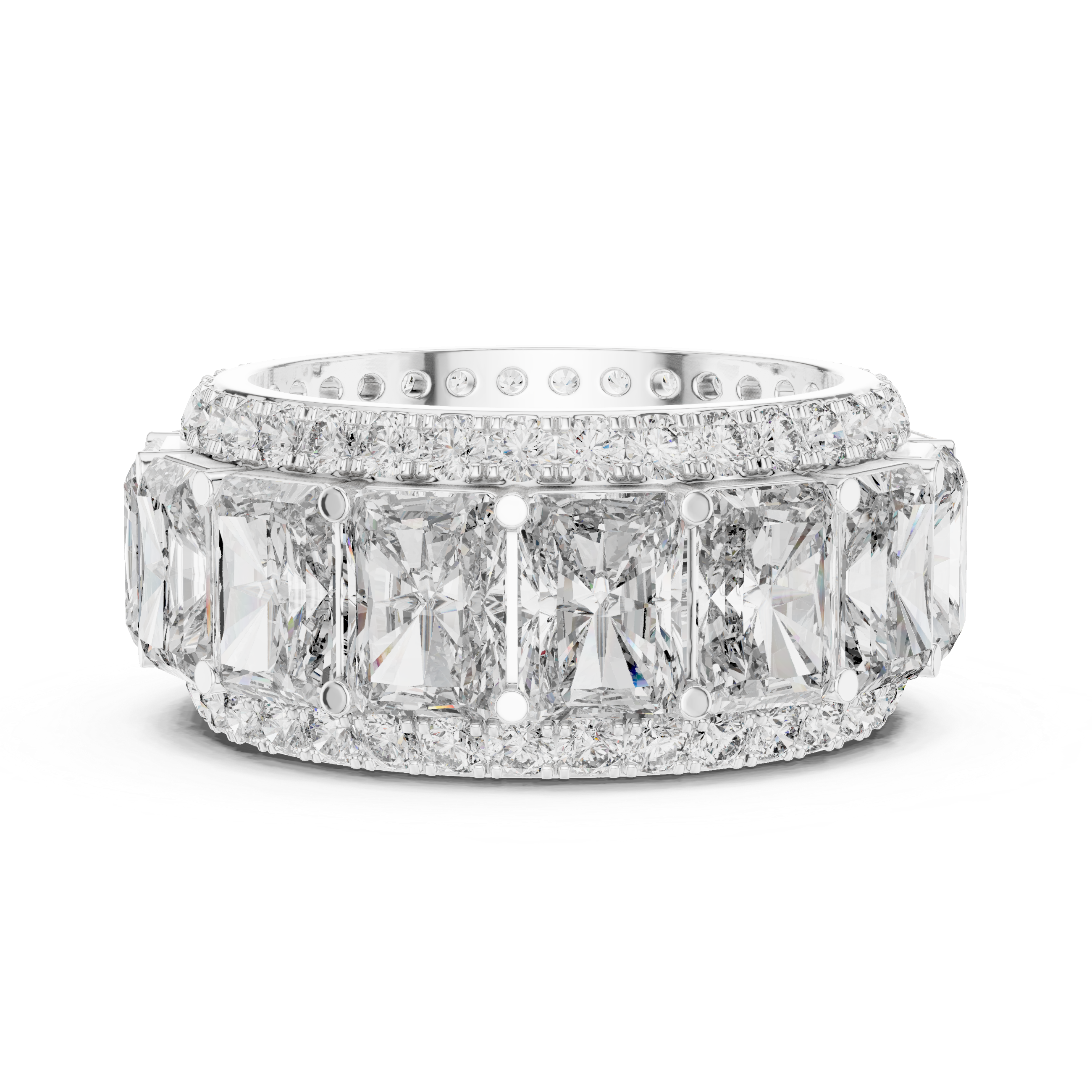 Promise ring with simple polished design.