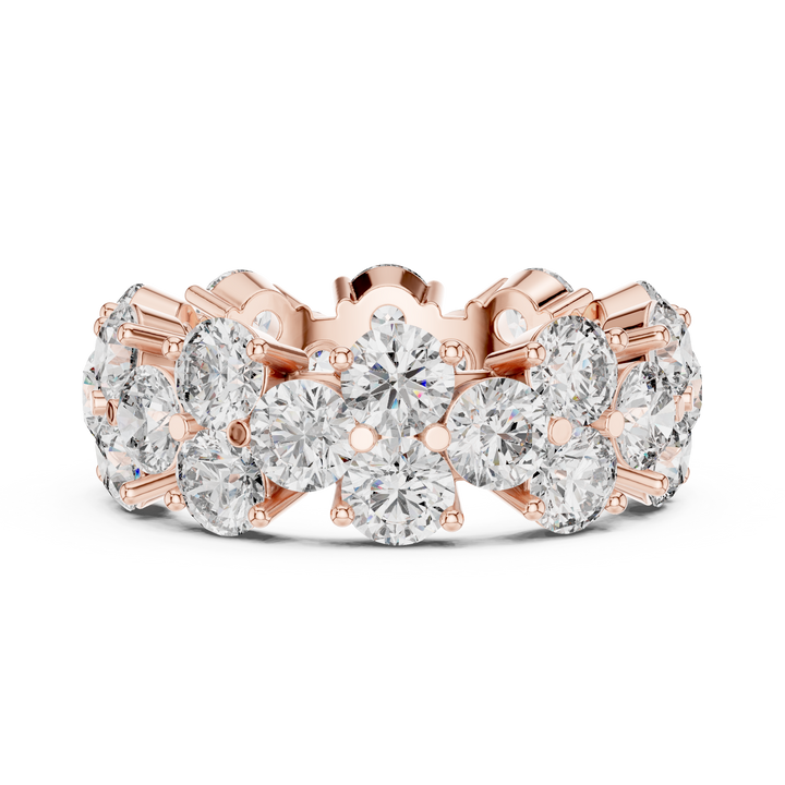 Diamond stud earrings with classic sparkle.