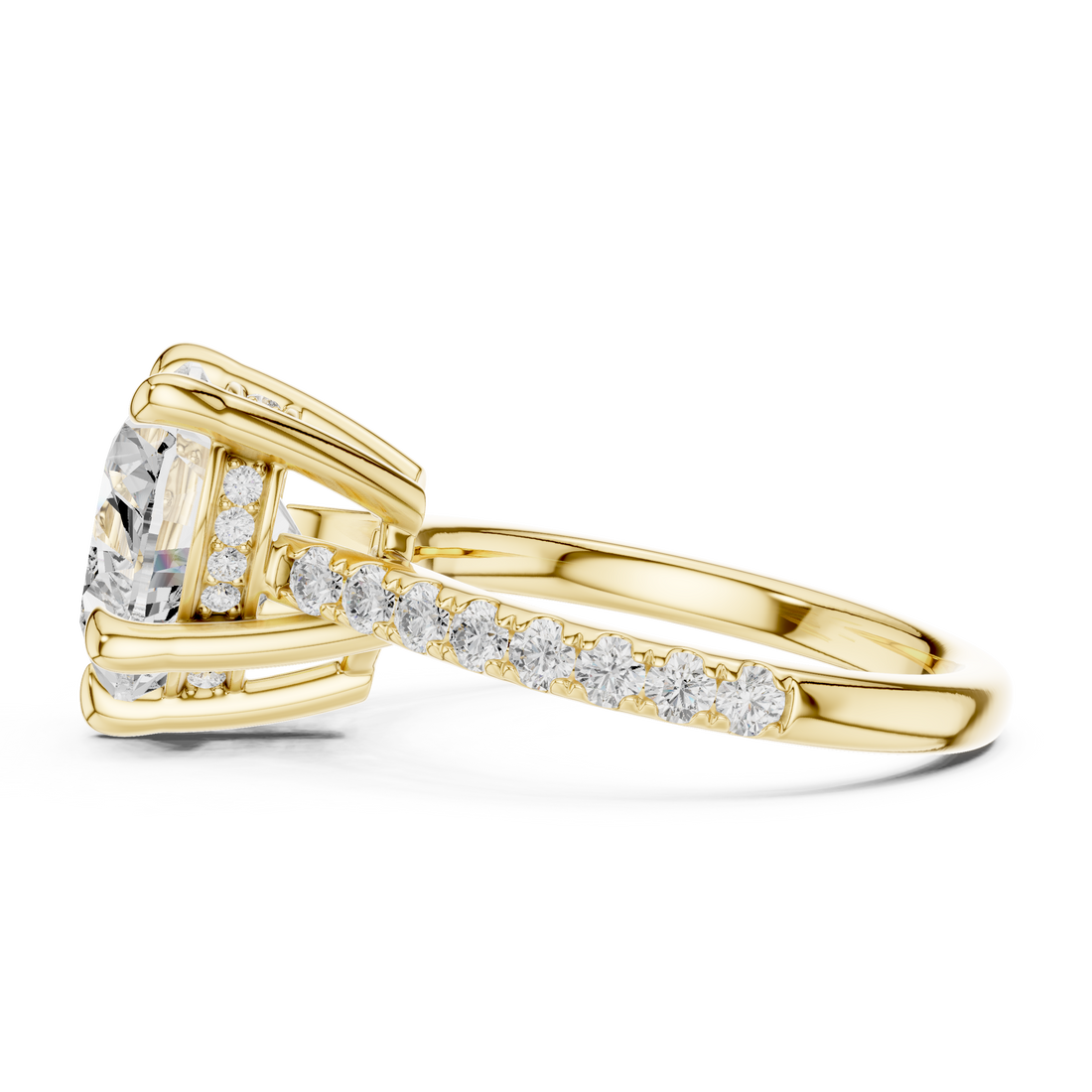 Elegant Diamond Daily Wear  masterpiece showing superior quality