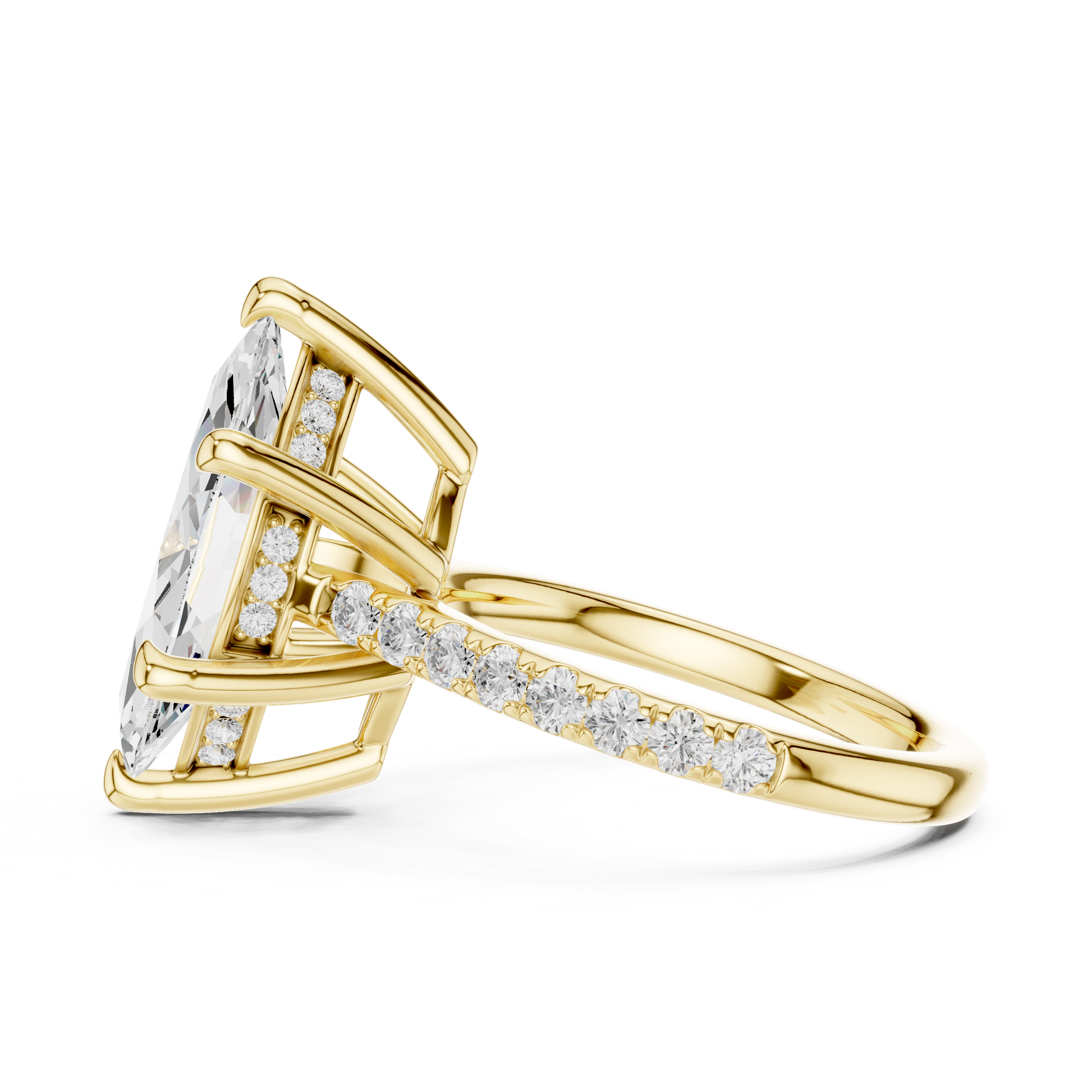 Elegant Diamond Daily Wear  masterpiece showing superior quality