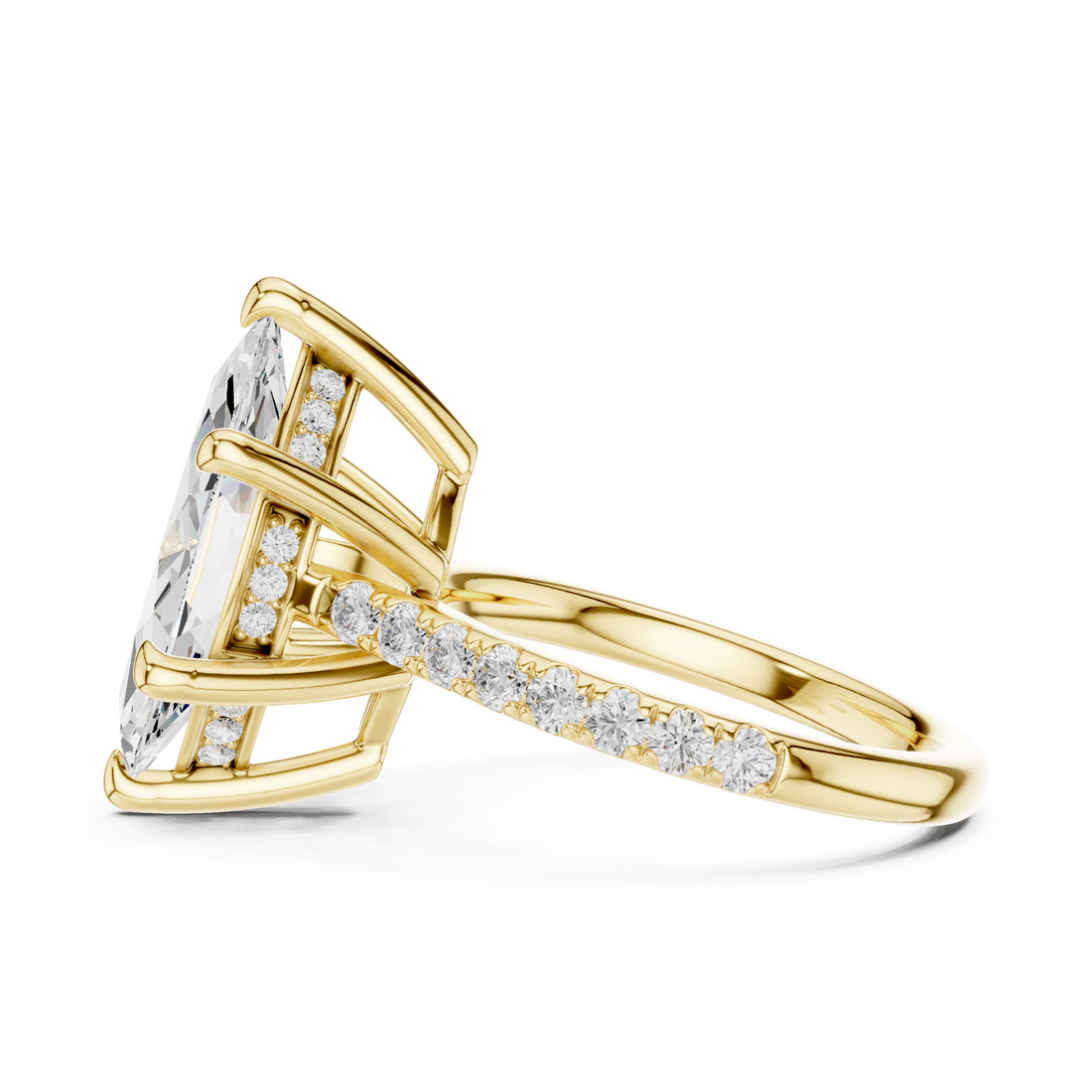 Elegant Diamond Daily Wear  masterpiece showing superior quality