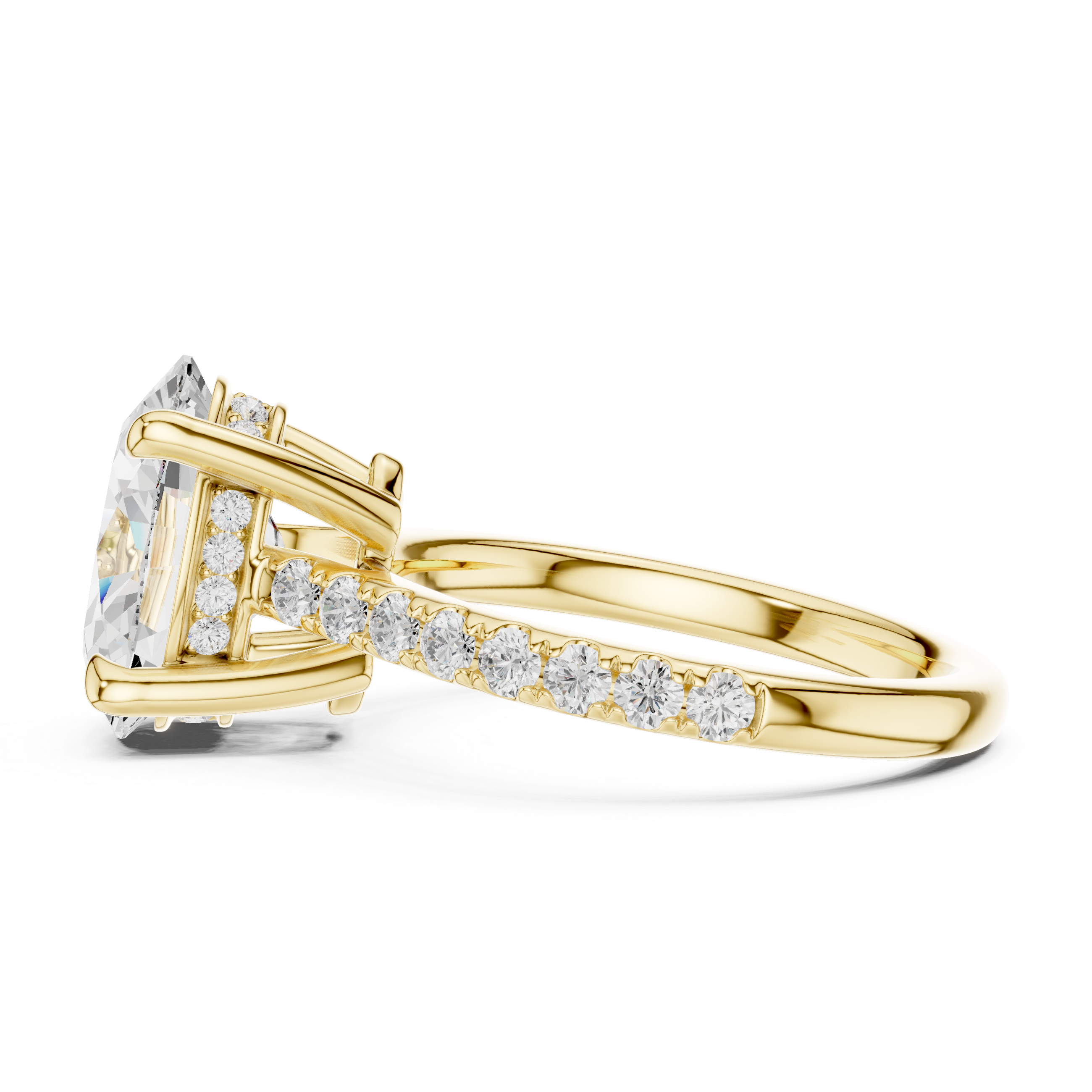 Elegant Diamond Daily Wear  masterpiece showing superior quality