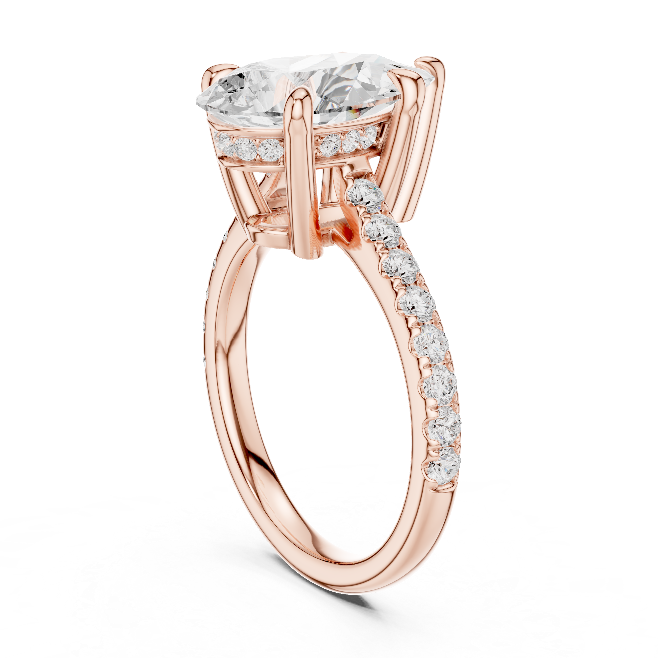 Sparkling Drop Diamond Necklace for luxury look