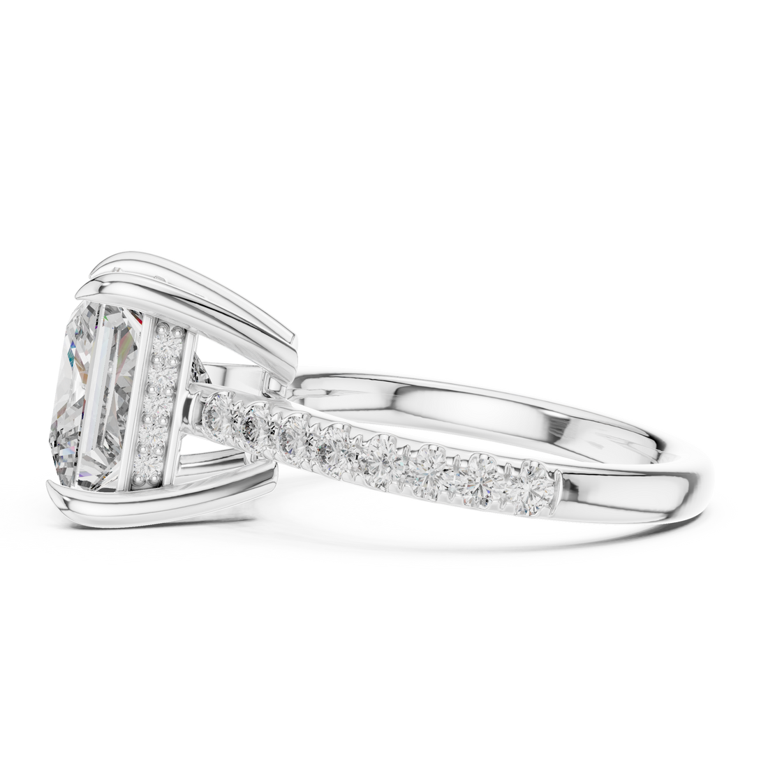 Modern minimalist ring with sleek gold finish.