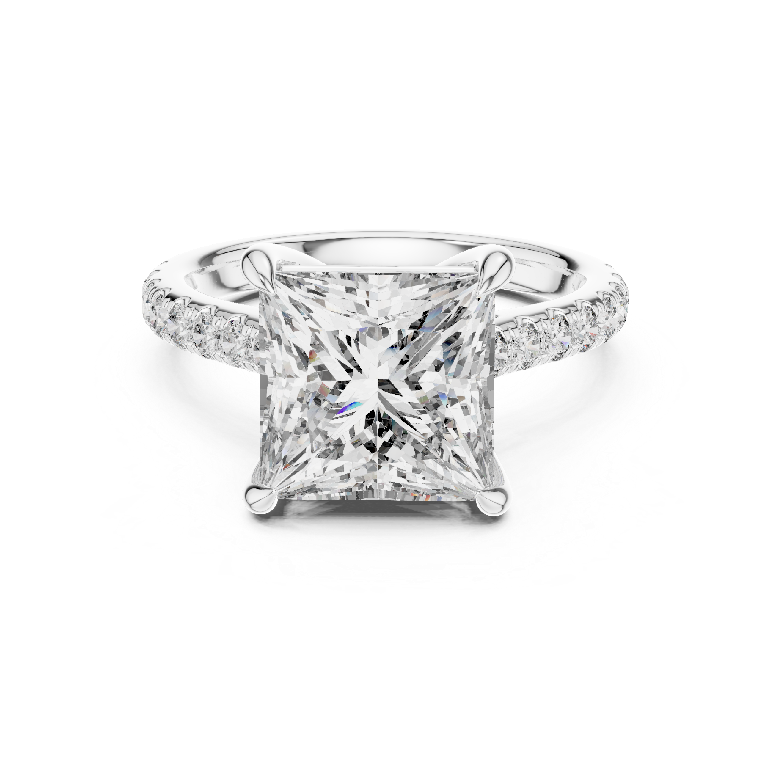 Classic engagement ring with timeless design.