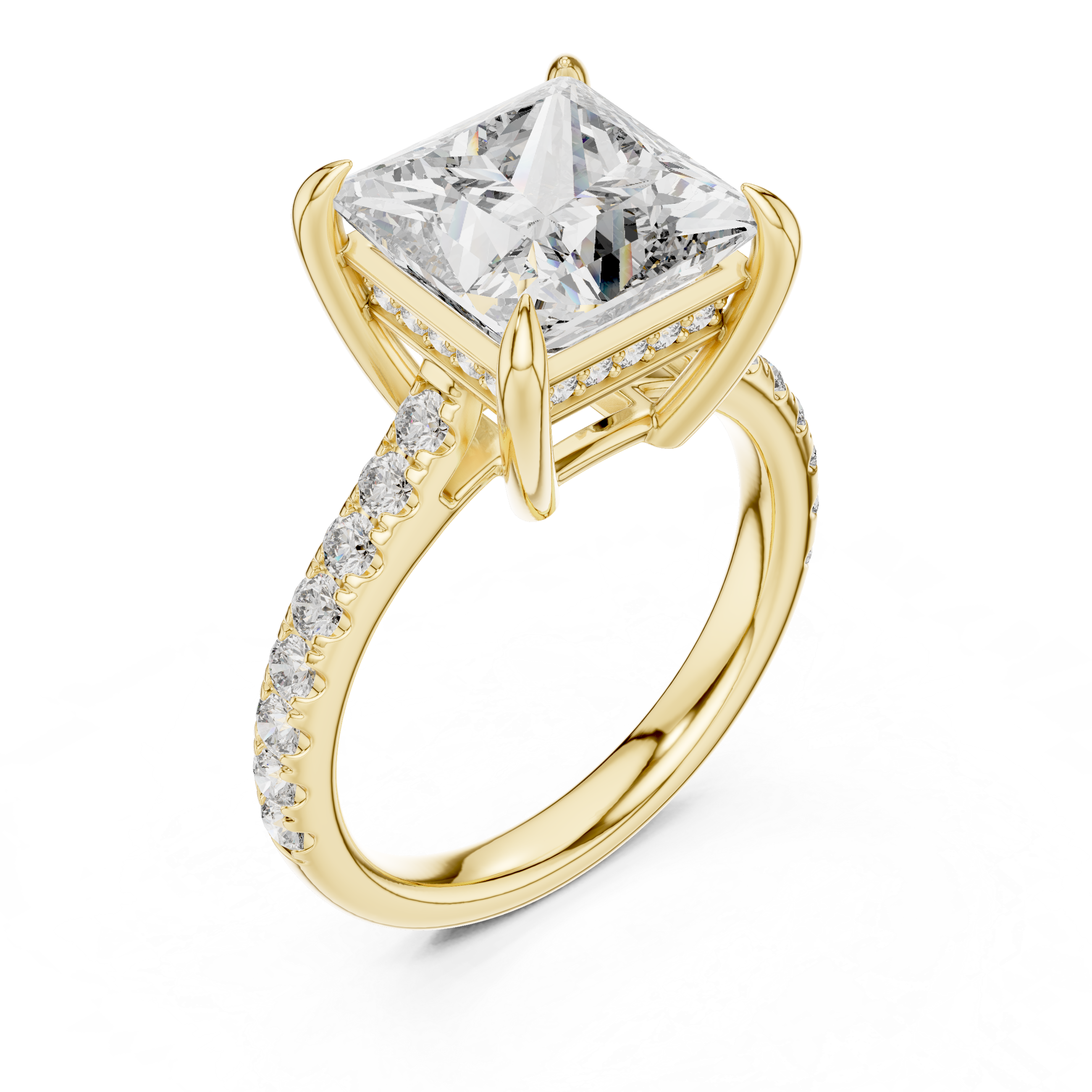 Decorative fashion ring with stylish shape.
