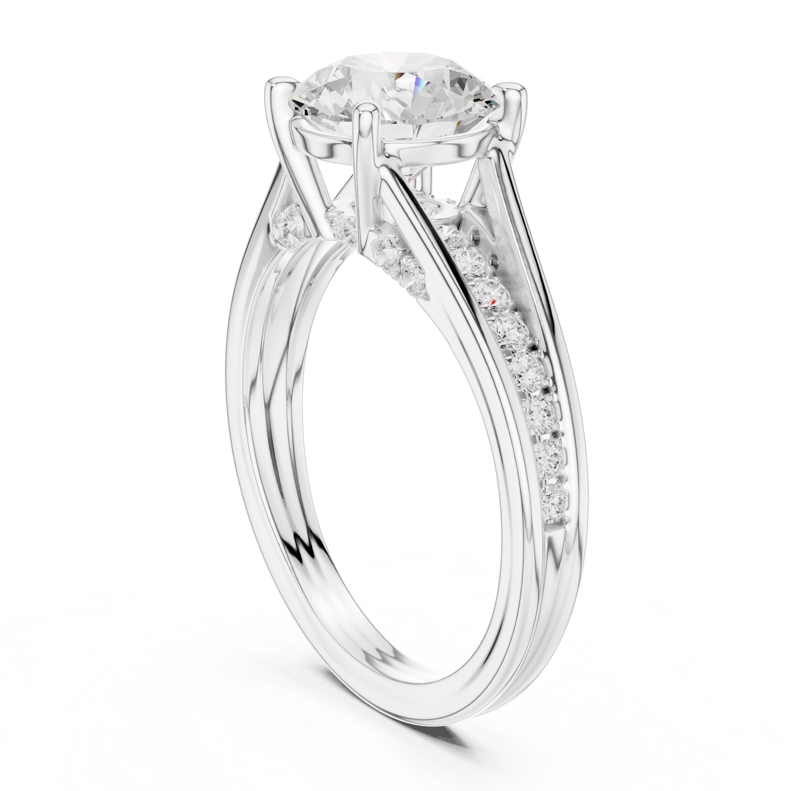 Diamond bridal set with luxury design.
