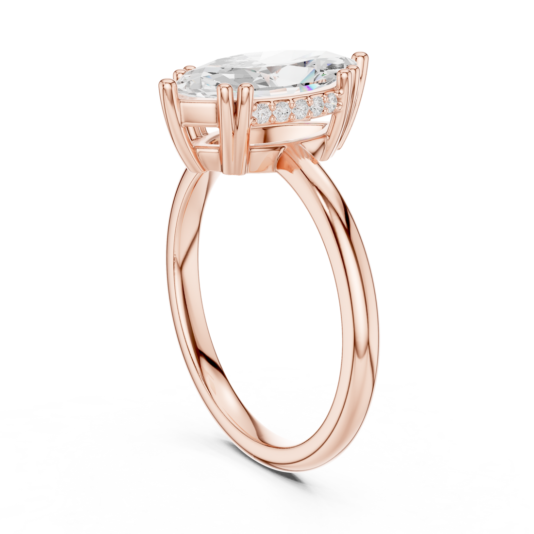 Sparkling Drop Diamond Necklace for luxury look