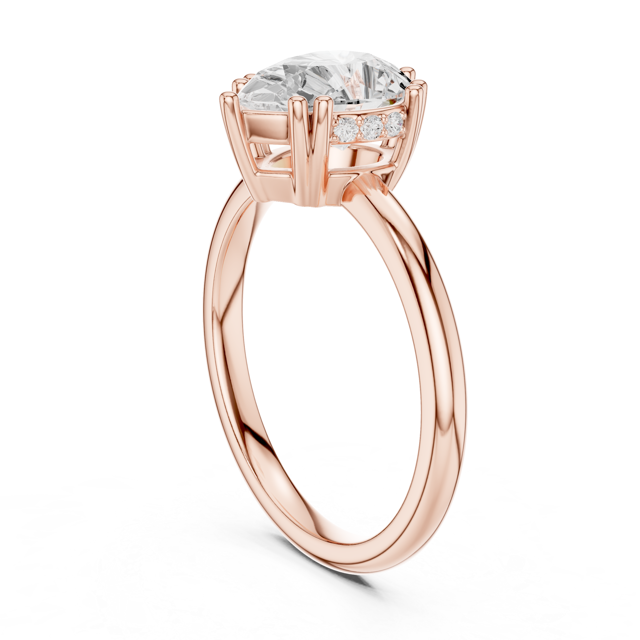 Sparkling Drop Diamond Necklace for luxury look
