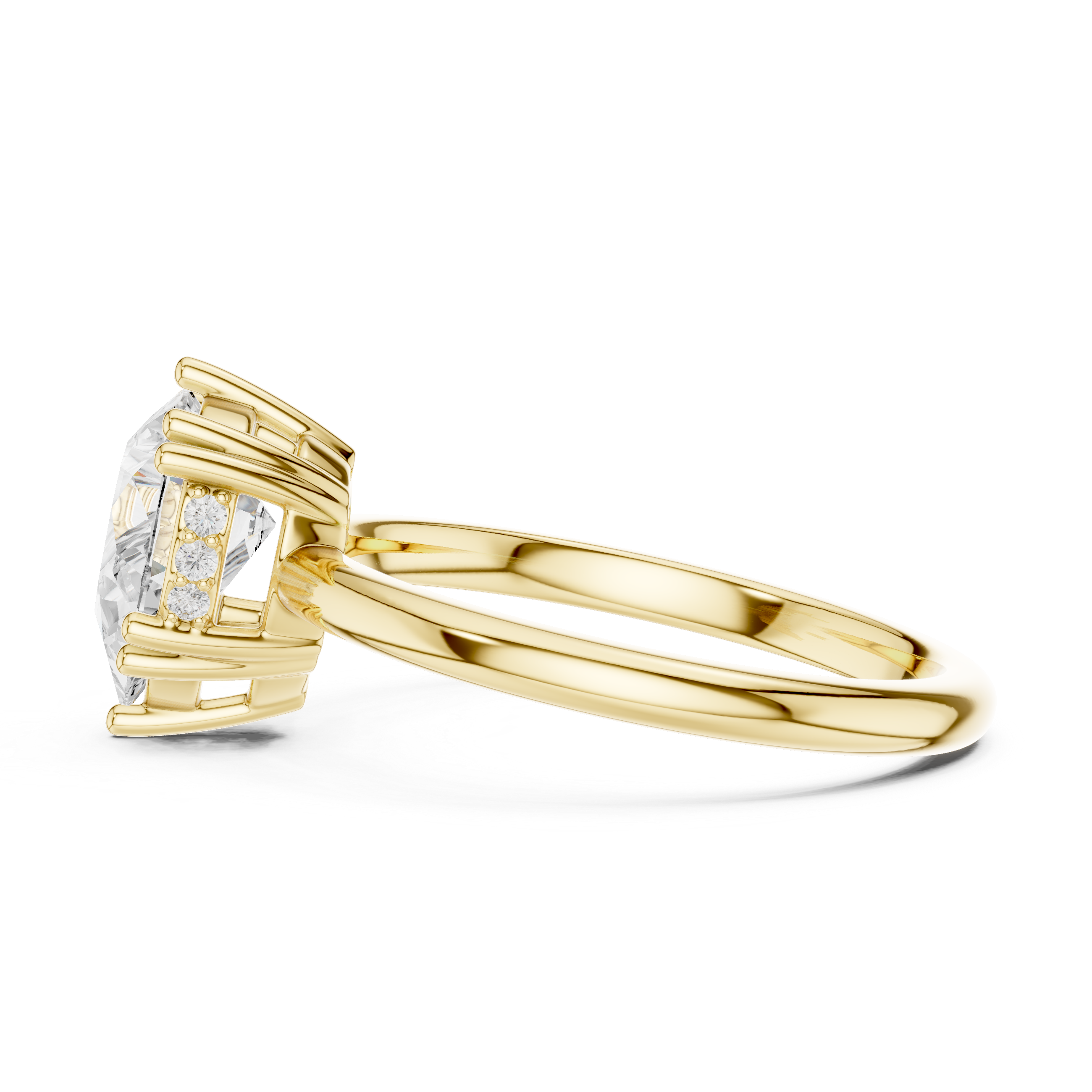 Elegant Diamond Daily Wear  masterpiece showing superior quality