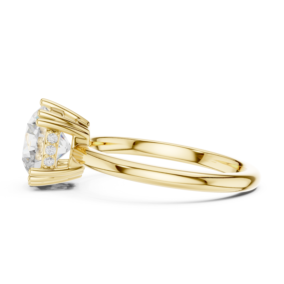 Elegant Diamond Daily Wear  masterpiece showing superior quality