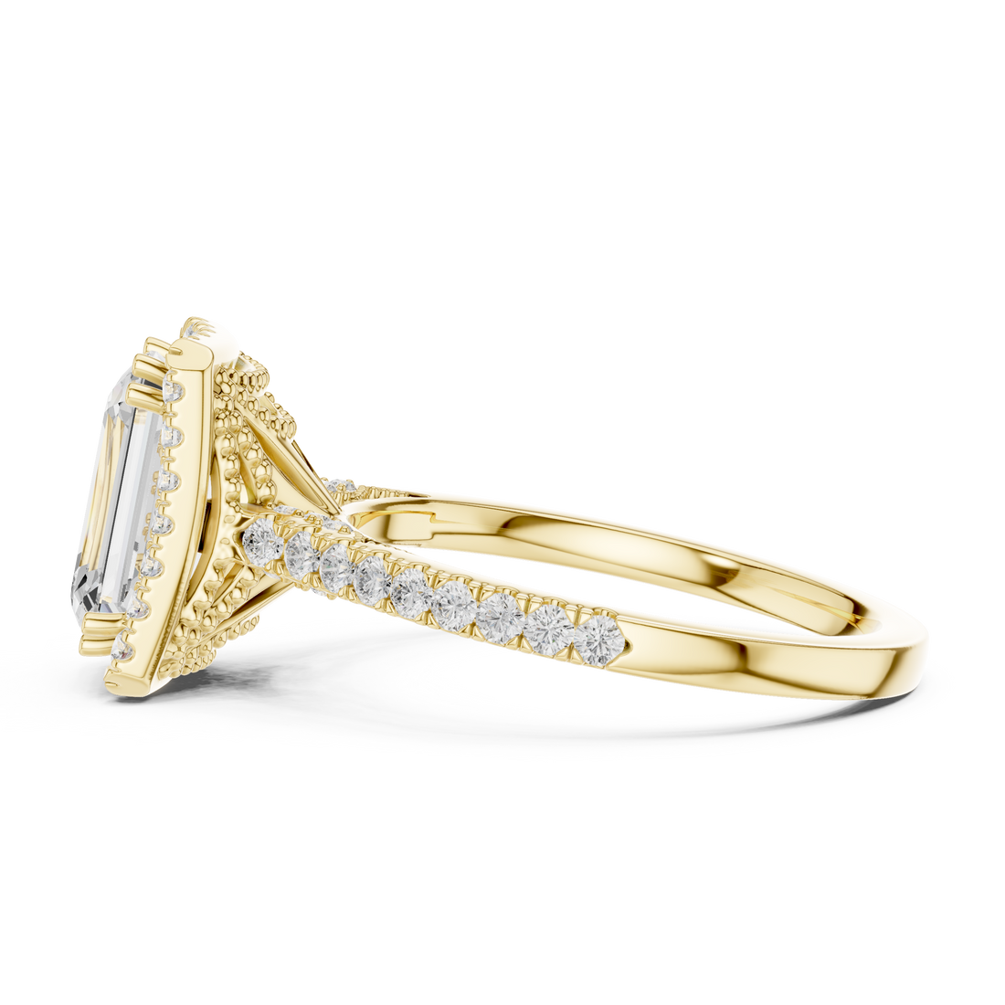 Elegant Diamond Daily Wear  masterpiece showing superior quality