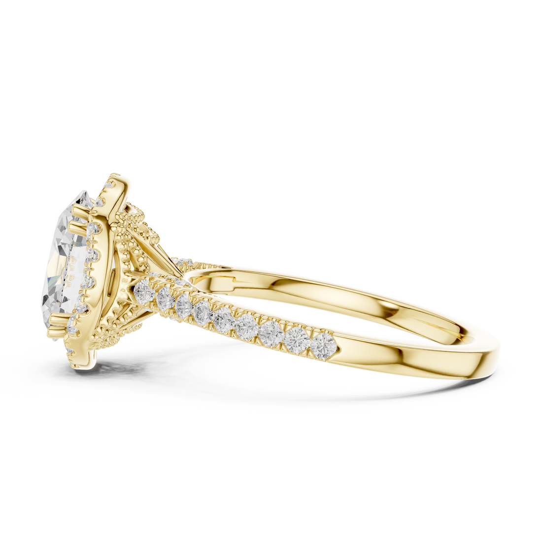 Elegant Diamond Daily Wear  masterpiece showing superior quality