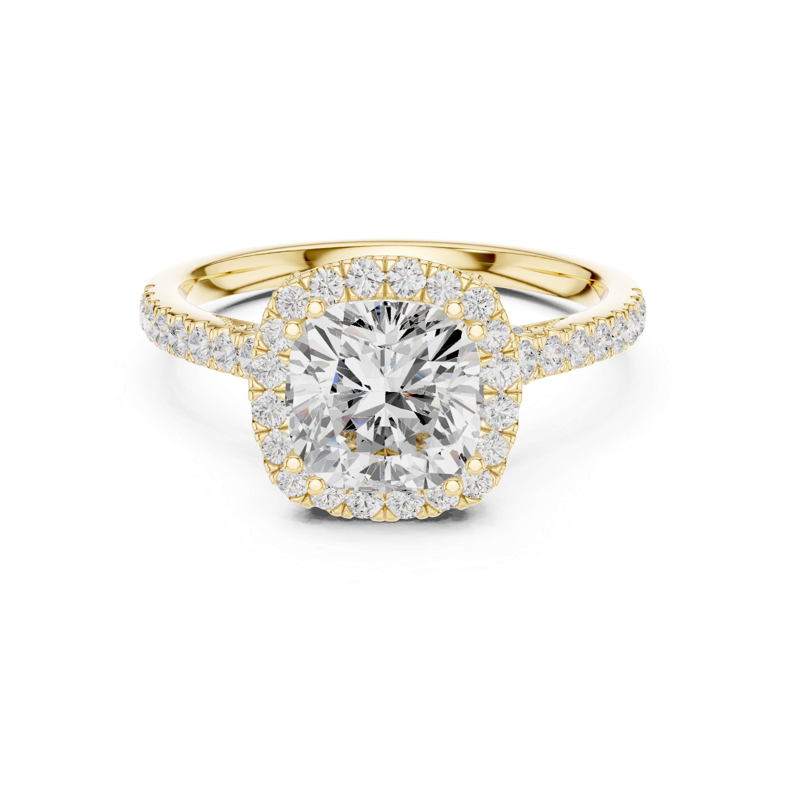 Small diamond nose pin with simple style.