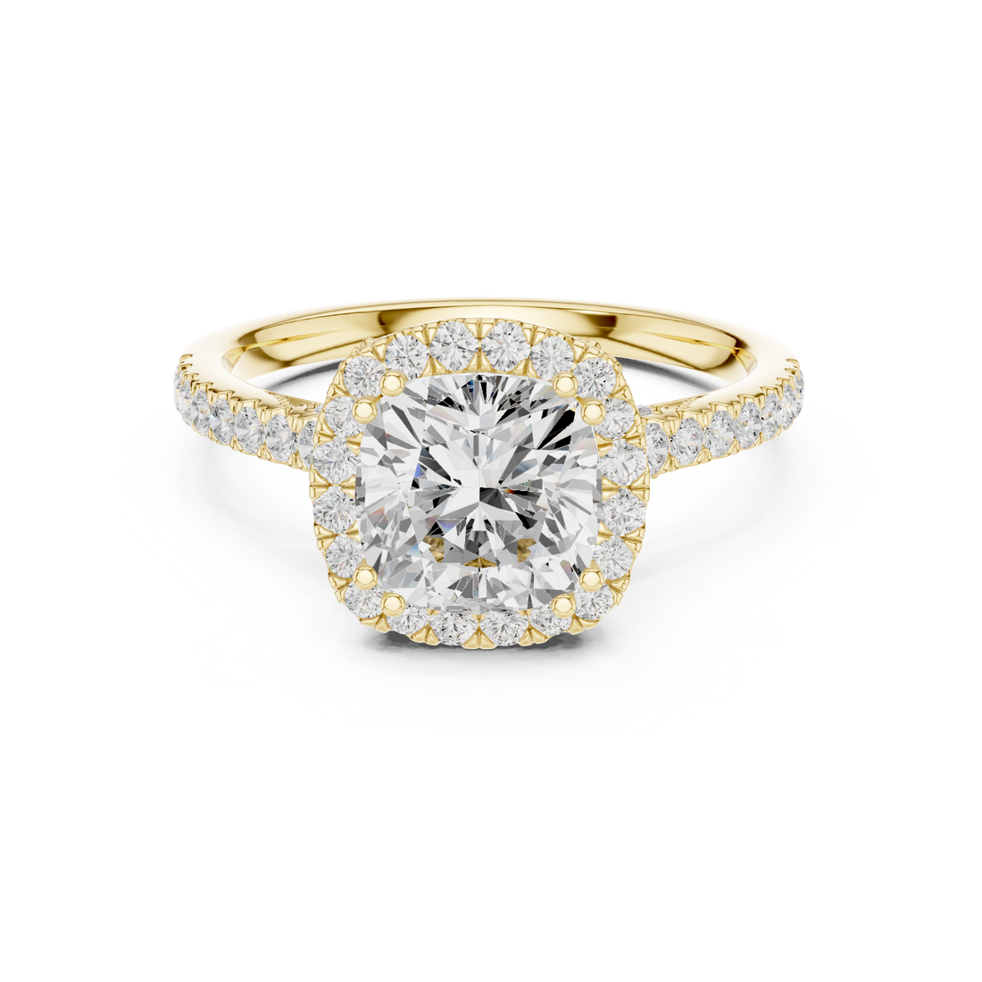 Small diamond nose pin with simple style.