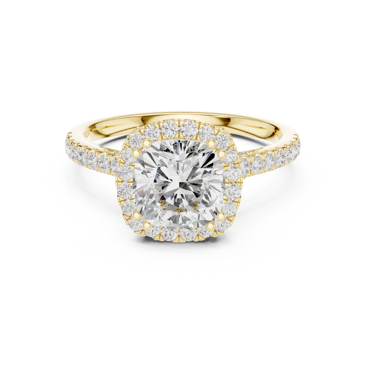 Small diamond nose pin with simple style.