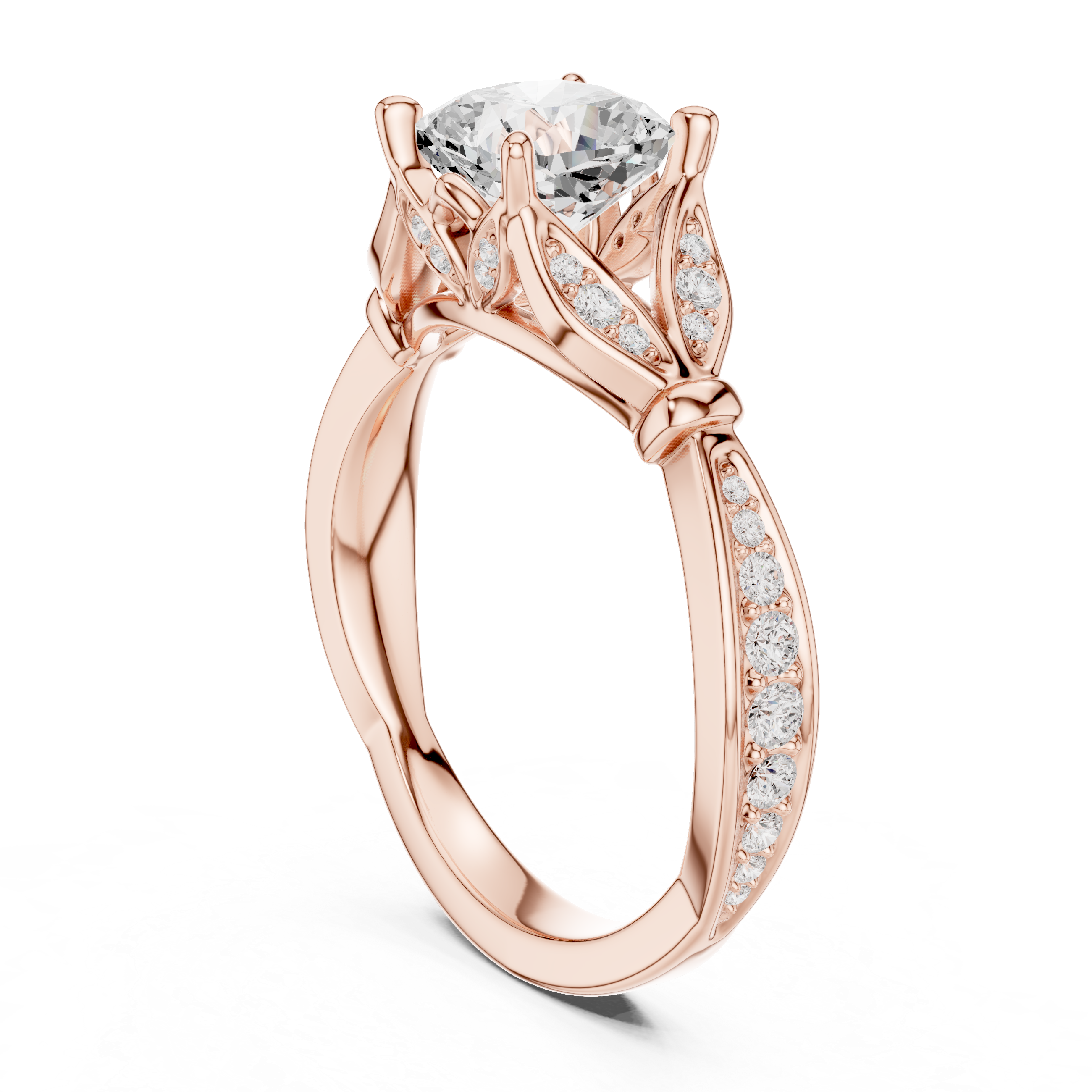 Sparkling Drop Diamond Necklace for luxury look