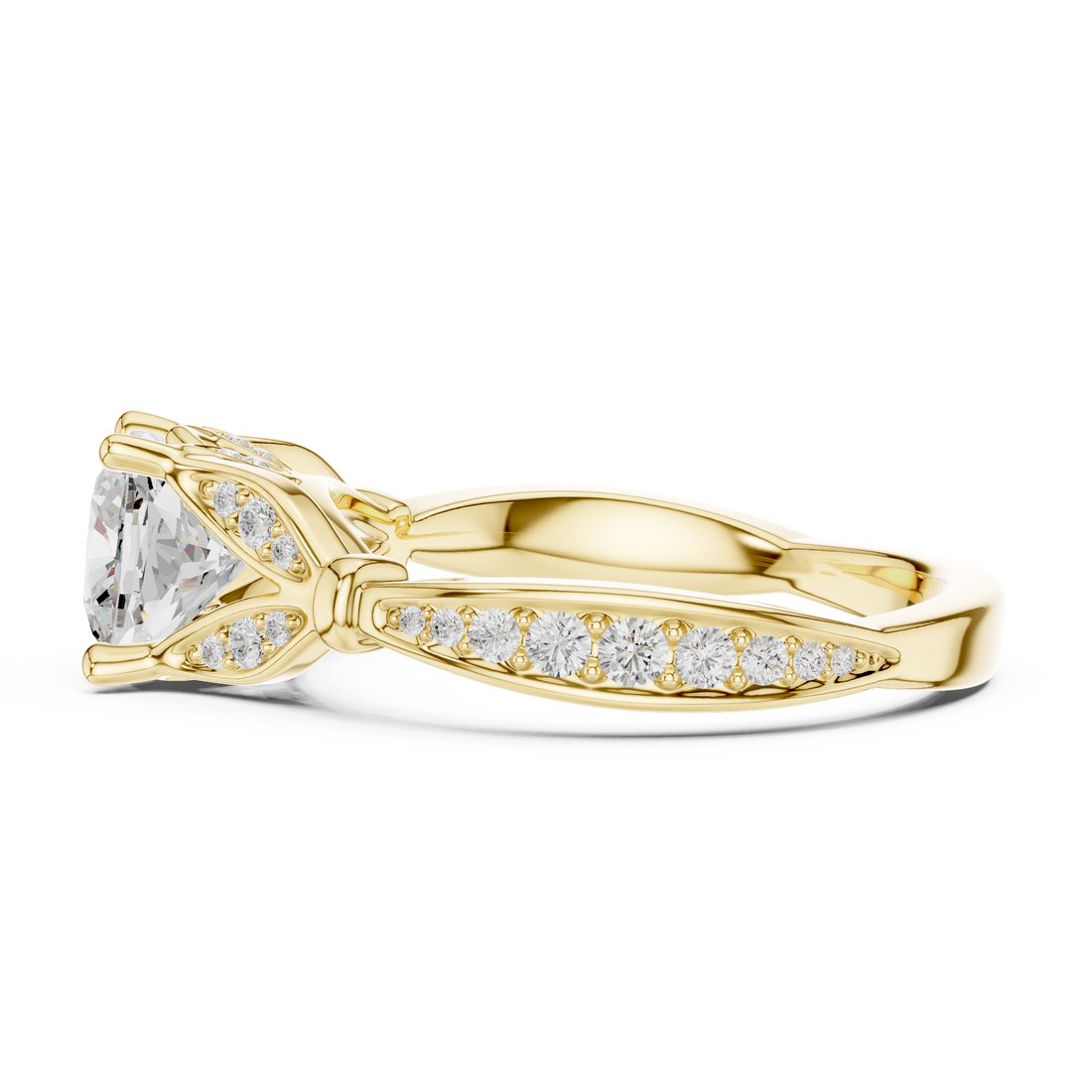 Elegant Diamond Daily Wear  masterpiece showing superior quality