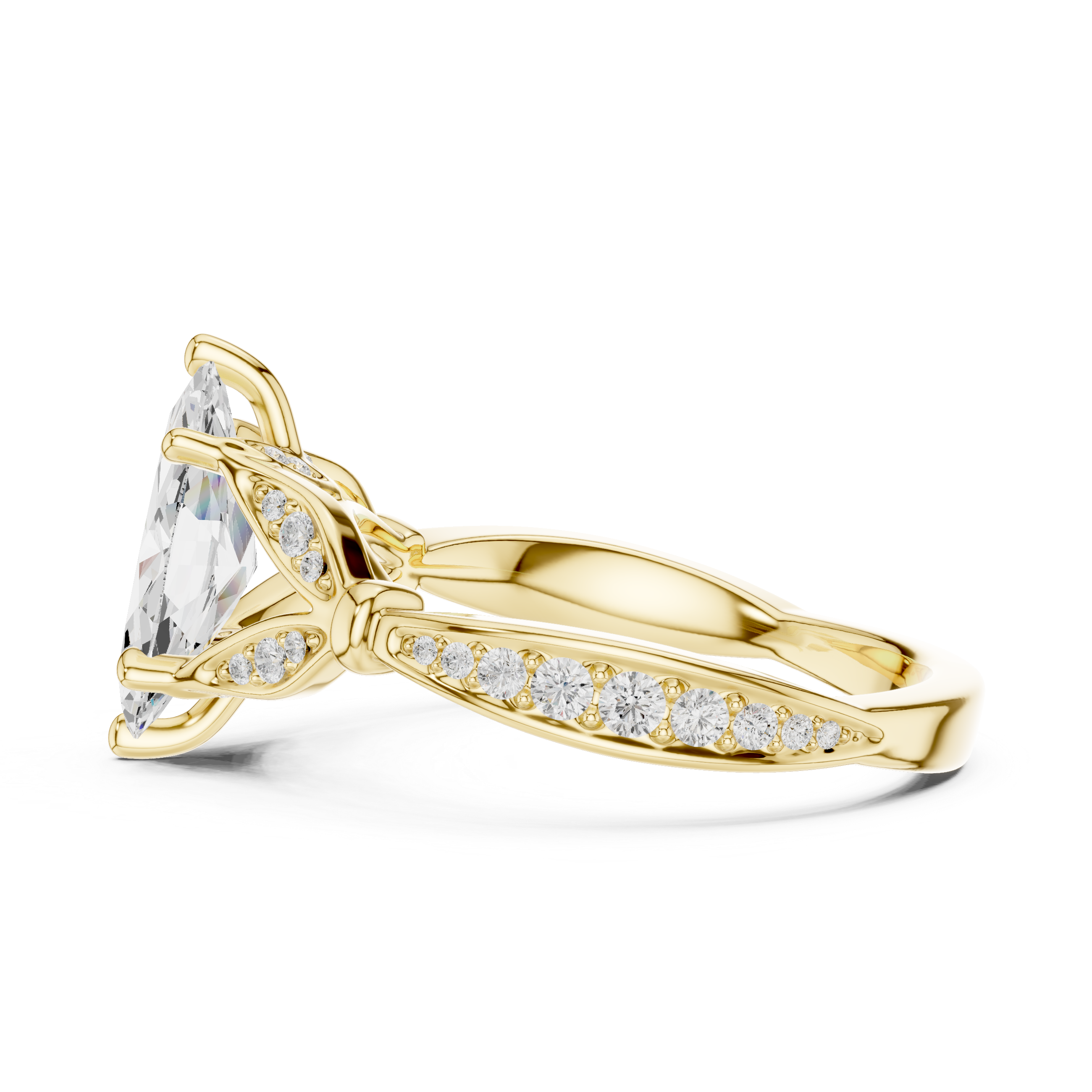 Elegant Diamond Daily Wear  masterpiece showing superior quality