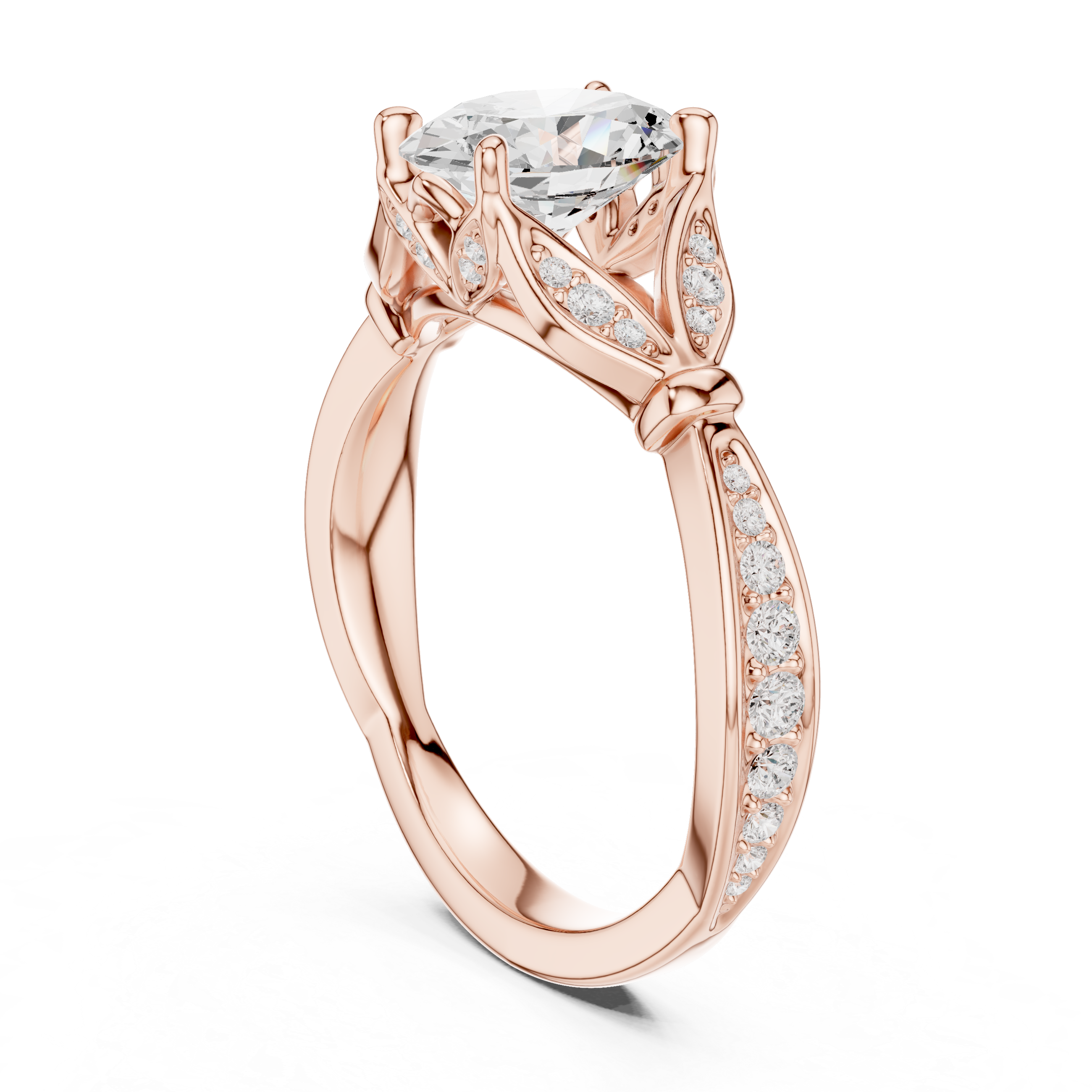 Sparkling Drop Diamond Necklace for luxury look