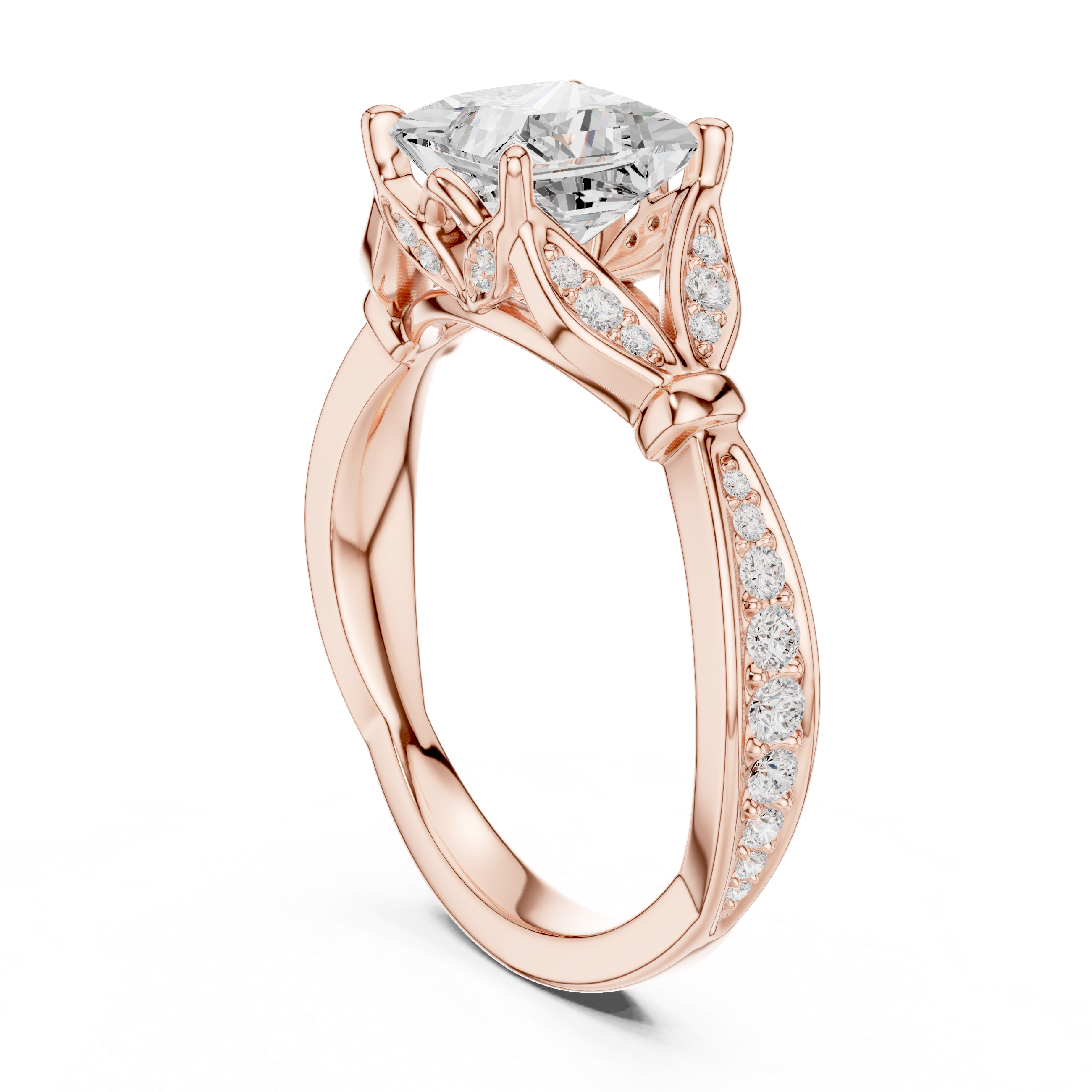 Sparkling Drop Diamond Necklace for luxury look