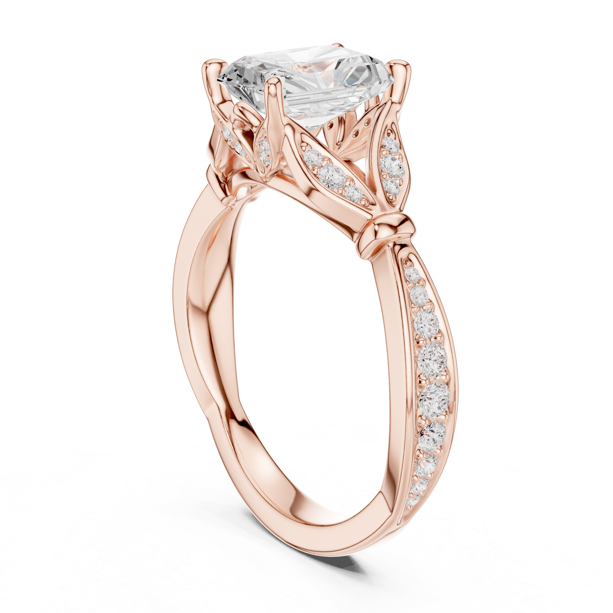 Sparkling Drop Diamond Necklace for luxury look