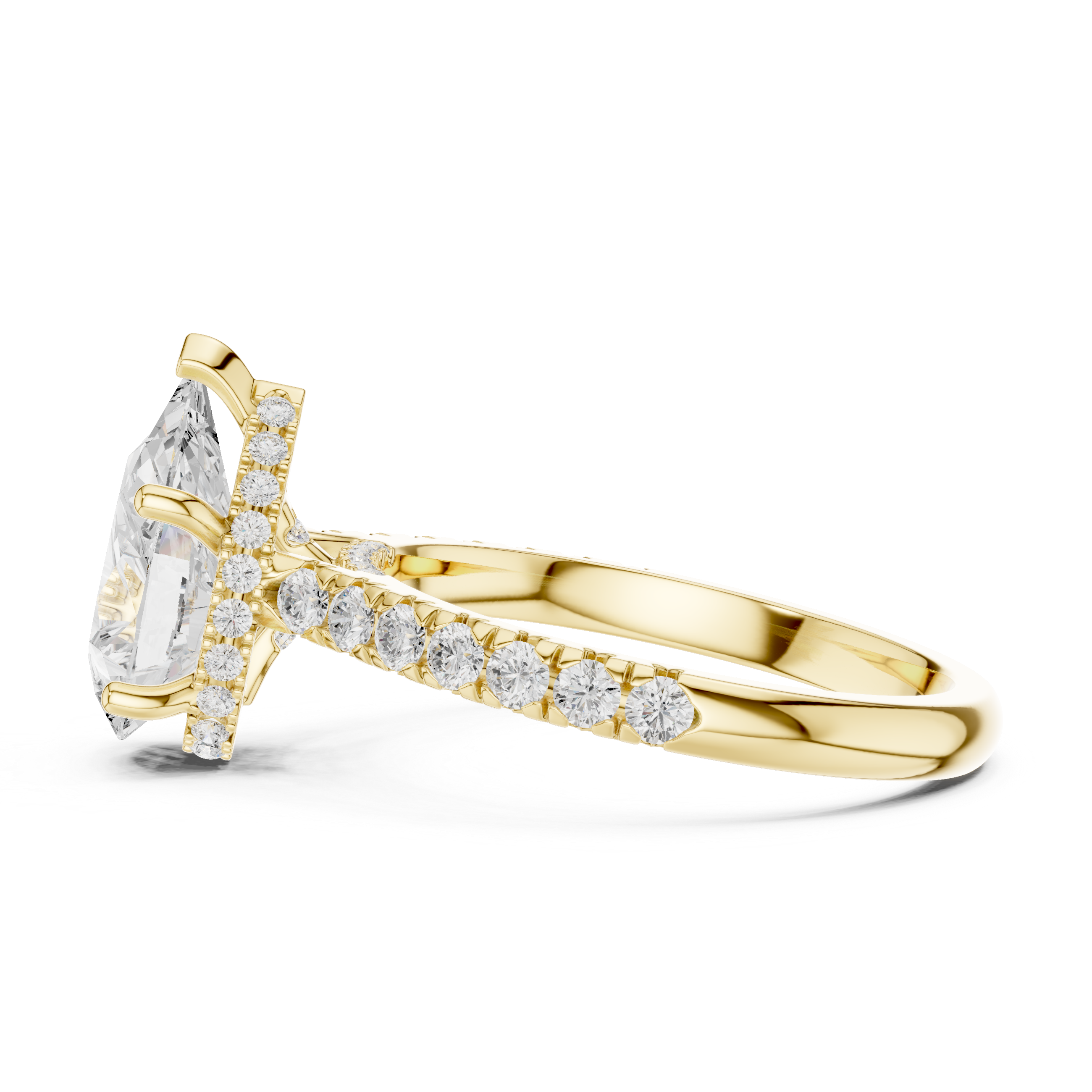 Elegant Diamond Daily Wear  masterpiece showing superior quality