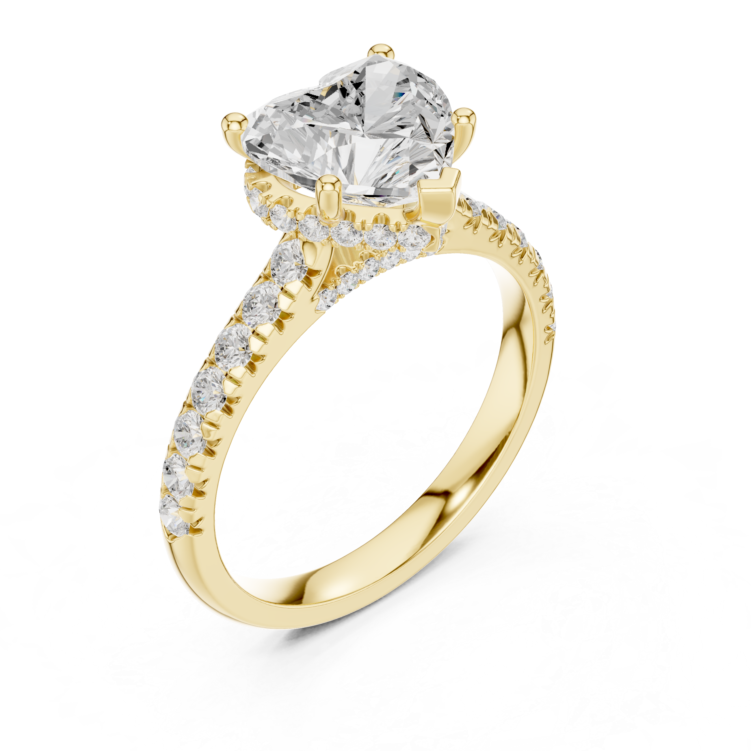 Open style ring with dual metal ends.