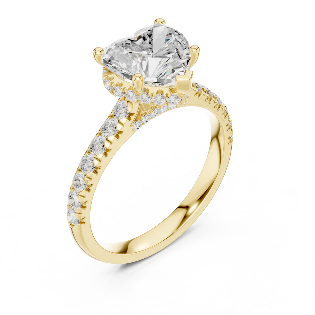 Open style ring with dual metal ends.