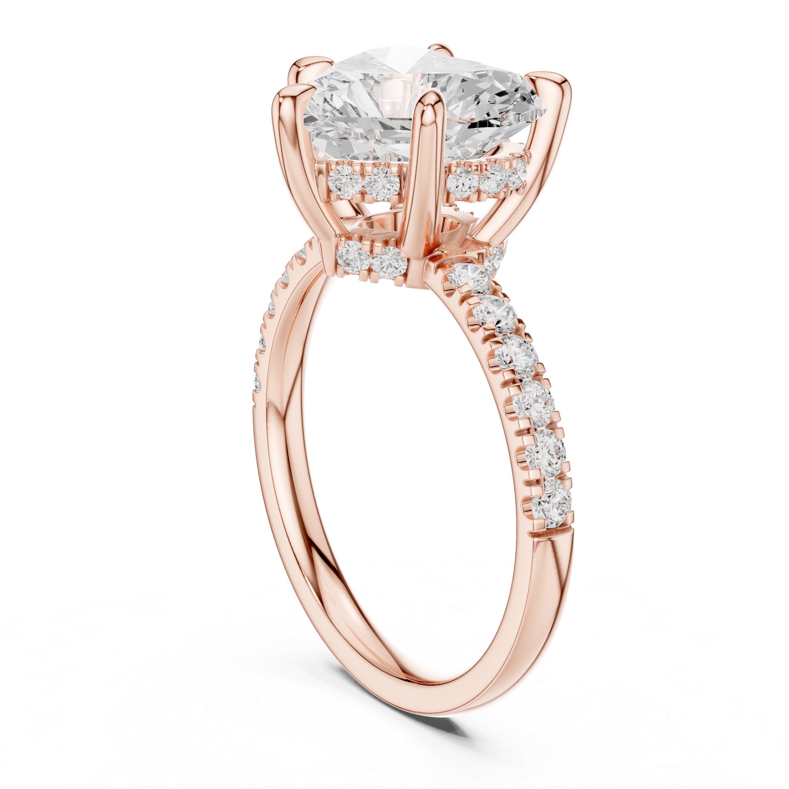 Sparkling Drop Diamond Necklace for luxury look