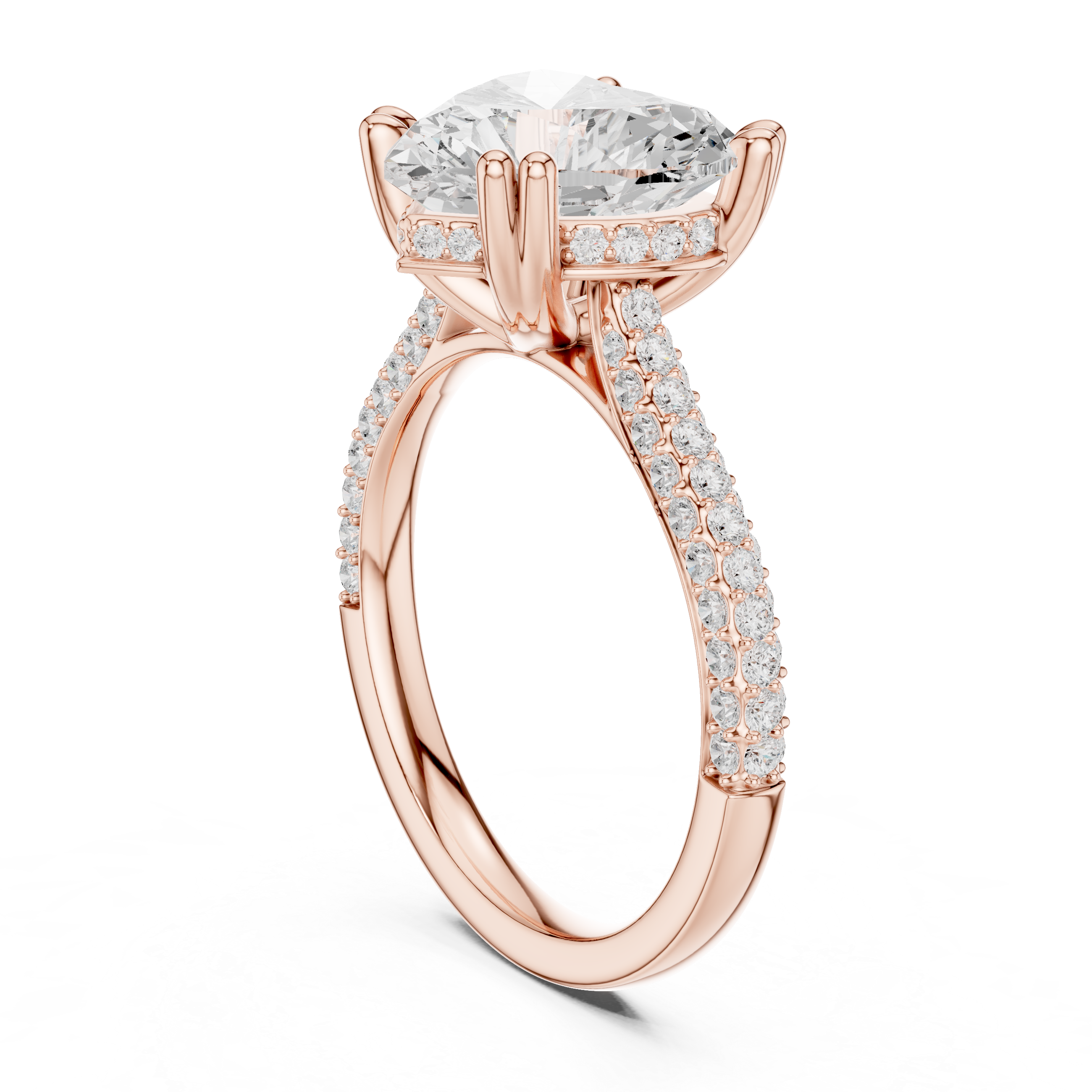Sparkling Drop Diamond Necklace for luxury look