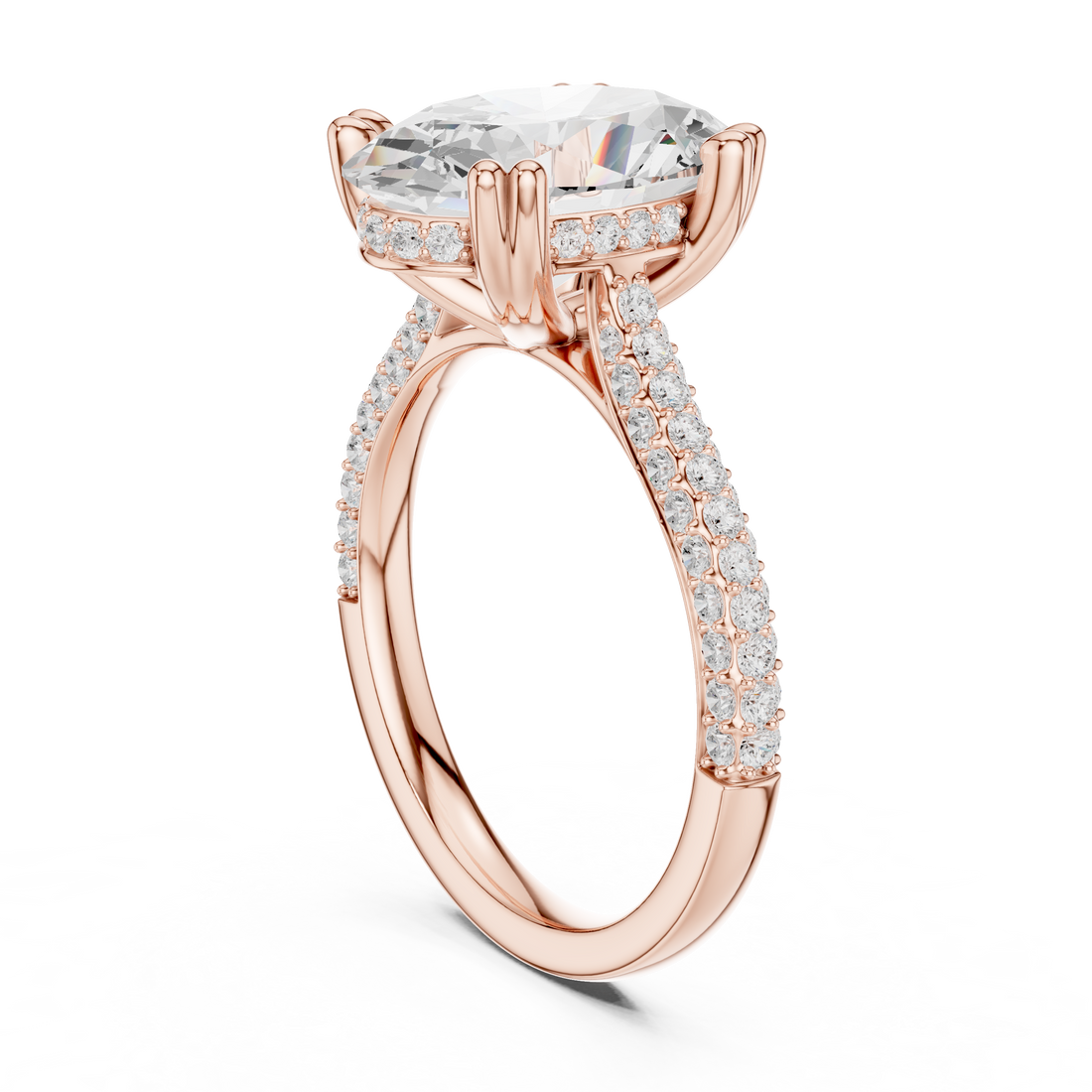 Sparkling Drop Diamond Necklace for luxury look