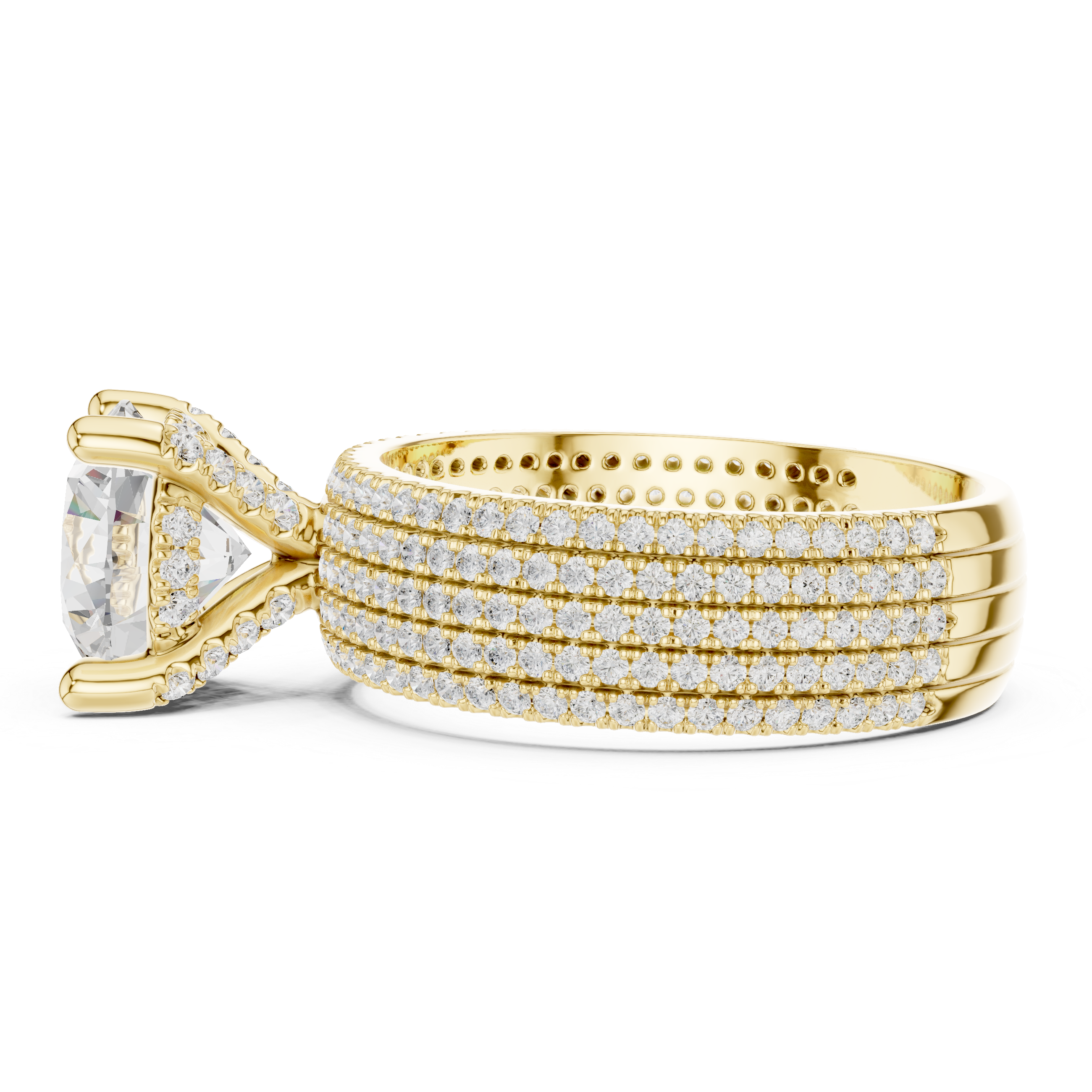 Elegant Diamond Daily Wear  masterpiece showing superior quality