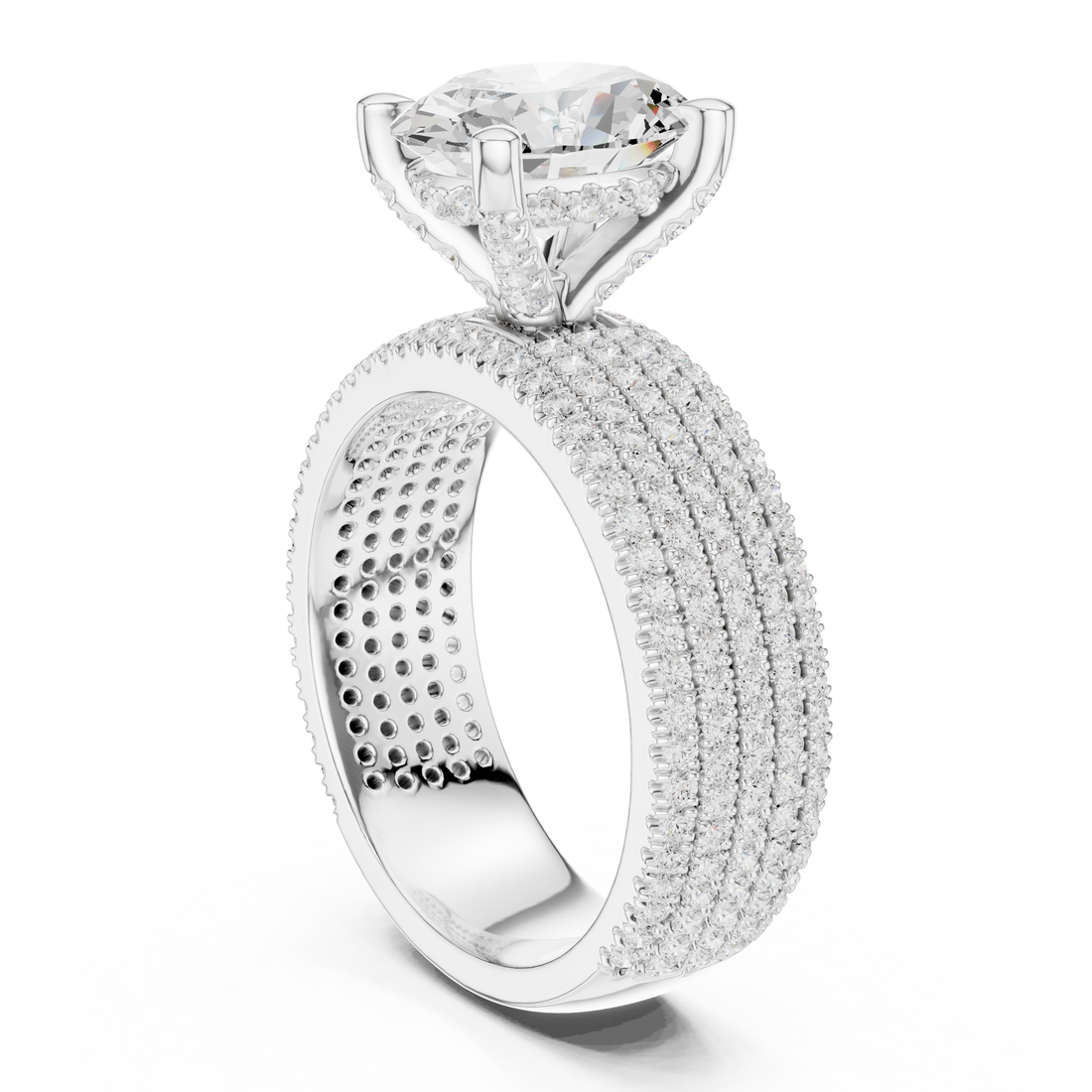 Textured hoop earrings with engraved detail.