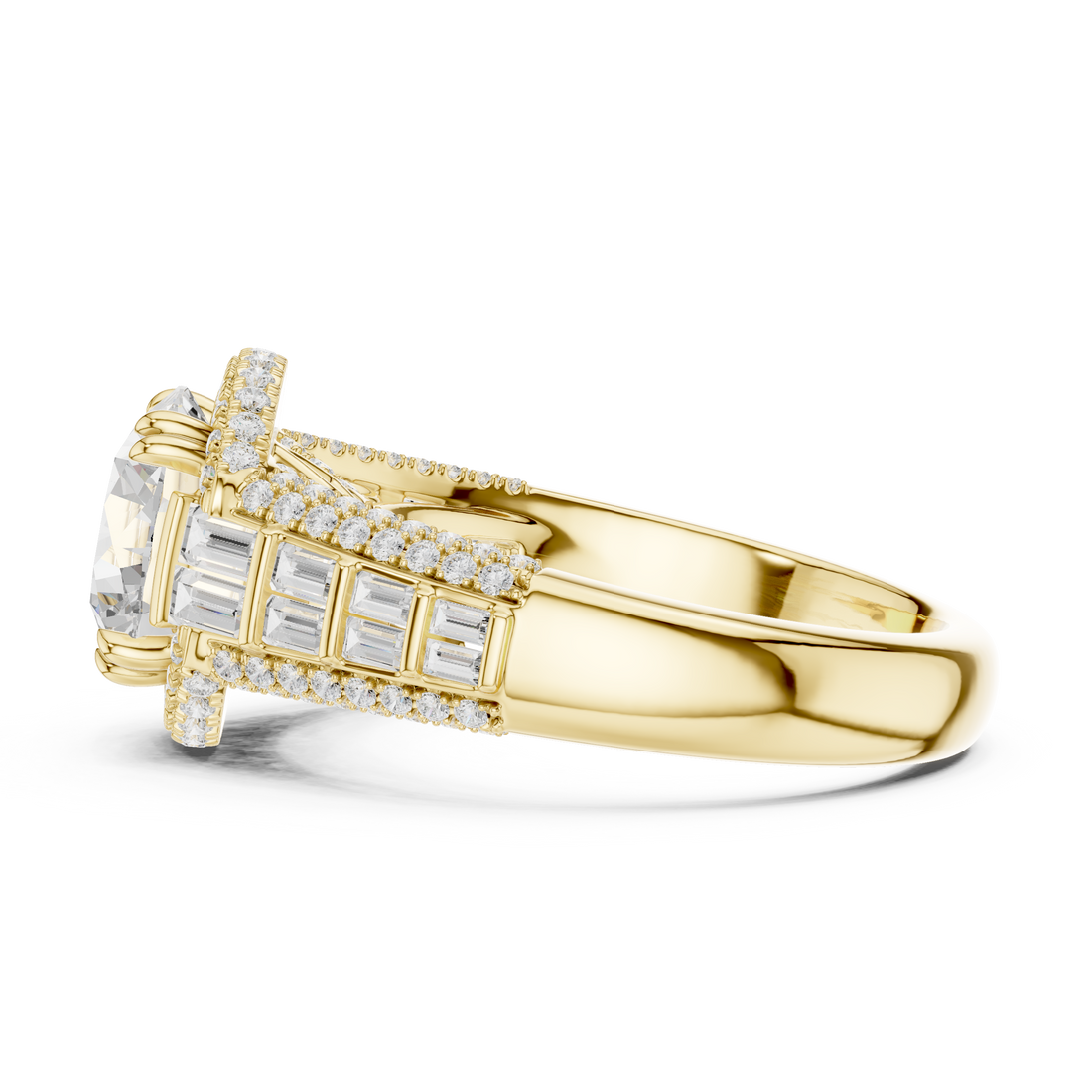Elegant Diamond Daily Wear  masterpiece showing superior quality