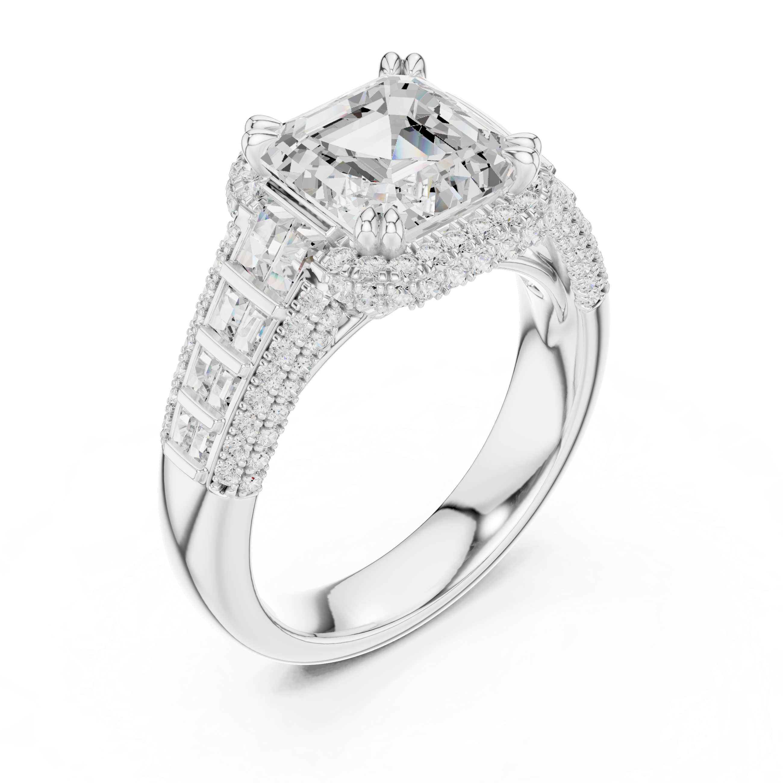 Lightweight stackable bangle with slim profile.