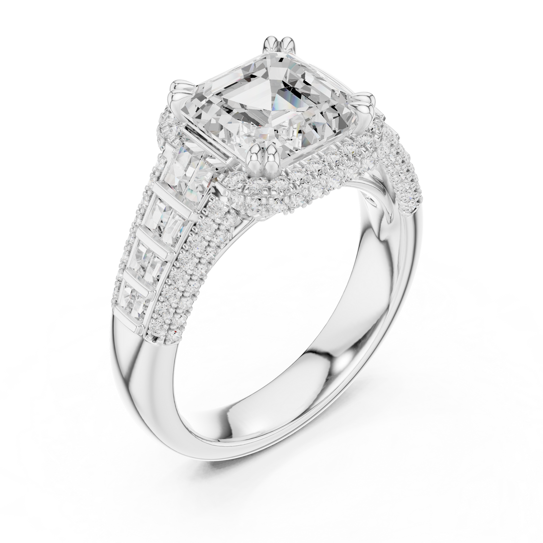 Lightweight stackable bangle with slim profile.