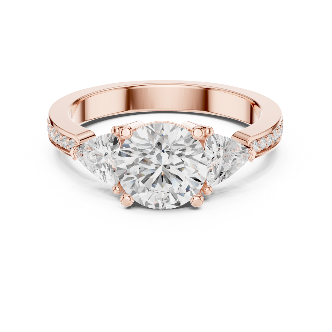 Adjustable toe ring with modern styling.