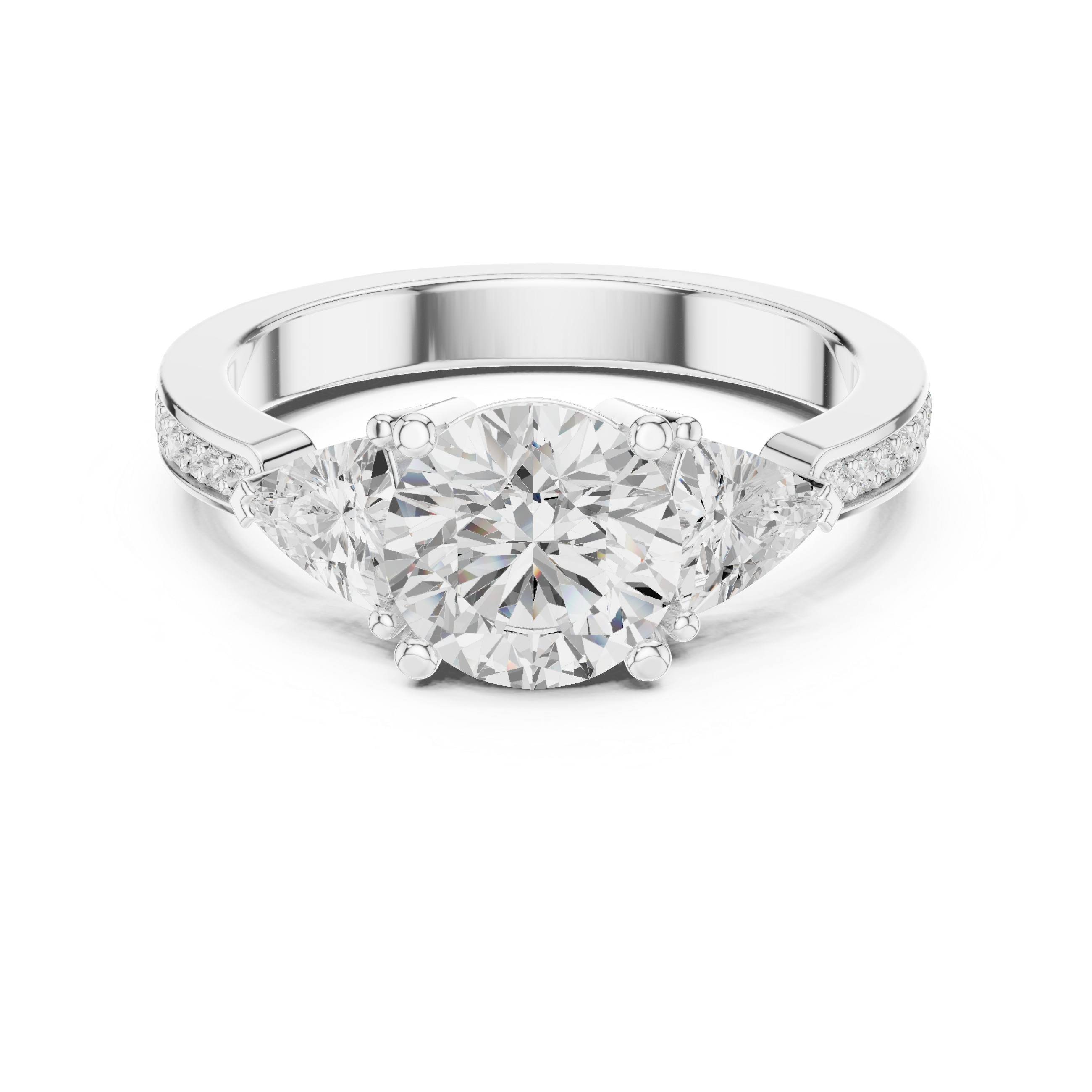 Vintage halo ring with detailed metalwork.